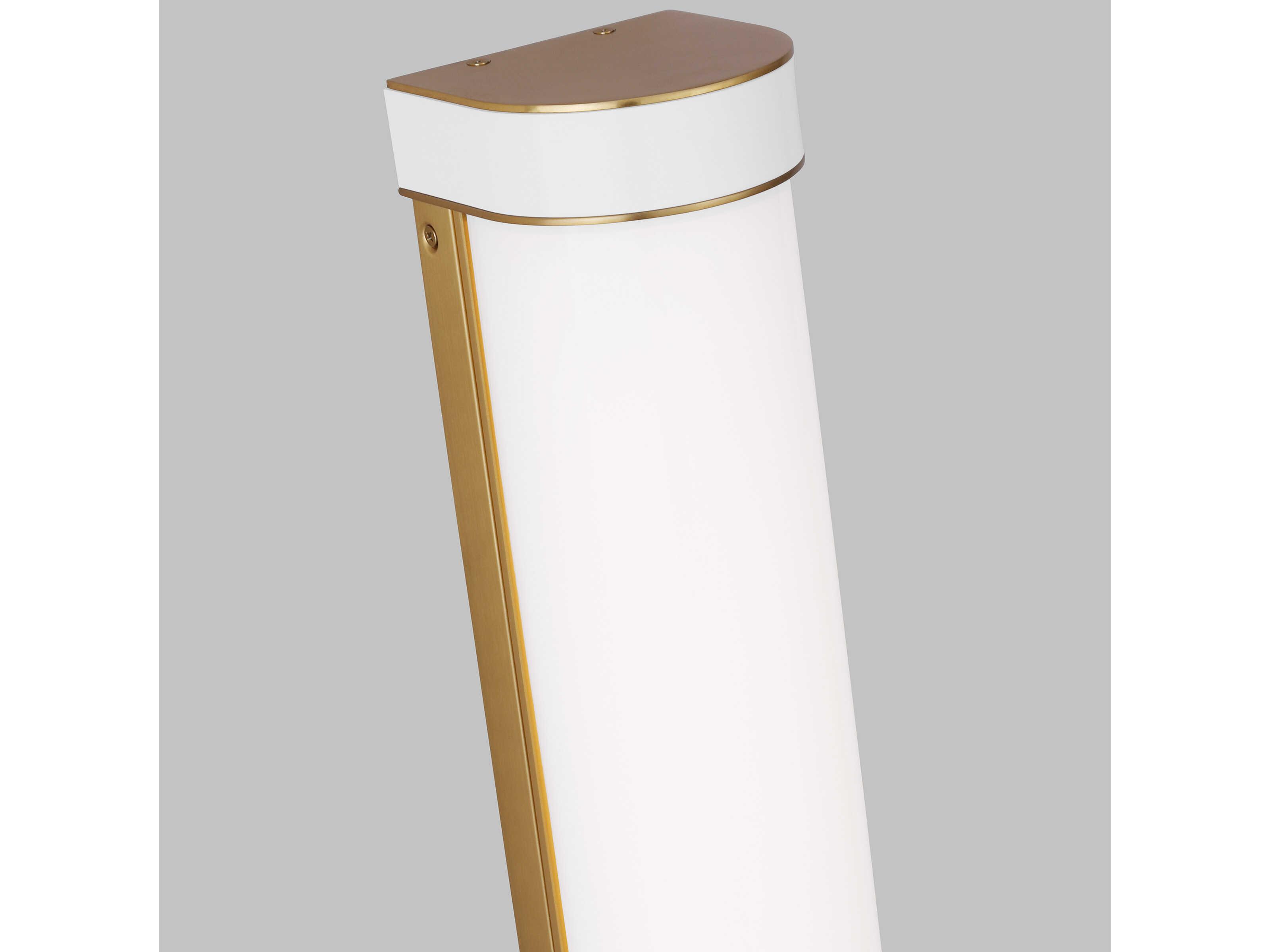 Visual Comfort Studio Monroe 1-Light Burnished Brass Vanity Light