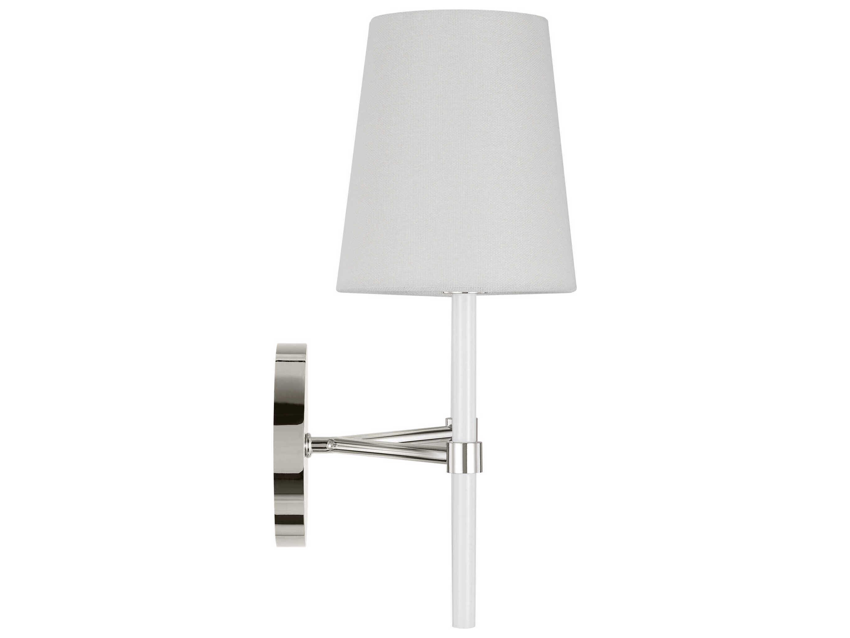 Visual Comfort Studio Monroe 2-Light Polished Nickel Wall Sconce
