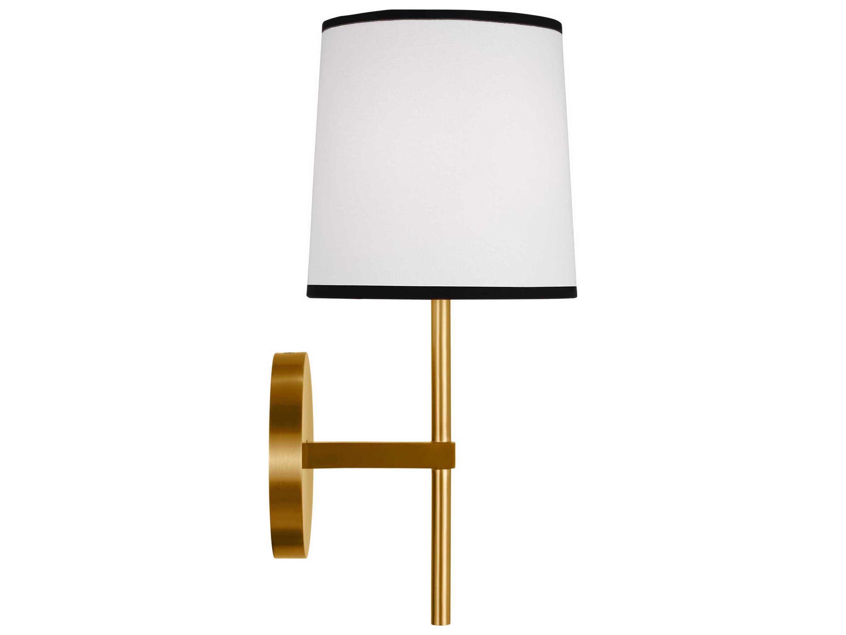 Visual Comfort Studio Ellison 1-Light Burnished Brass Wall Sconce