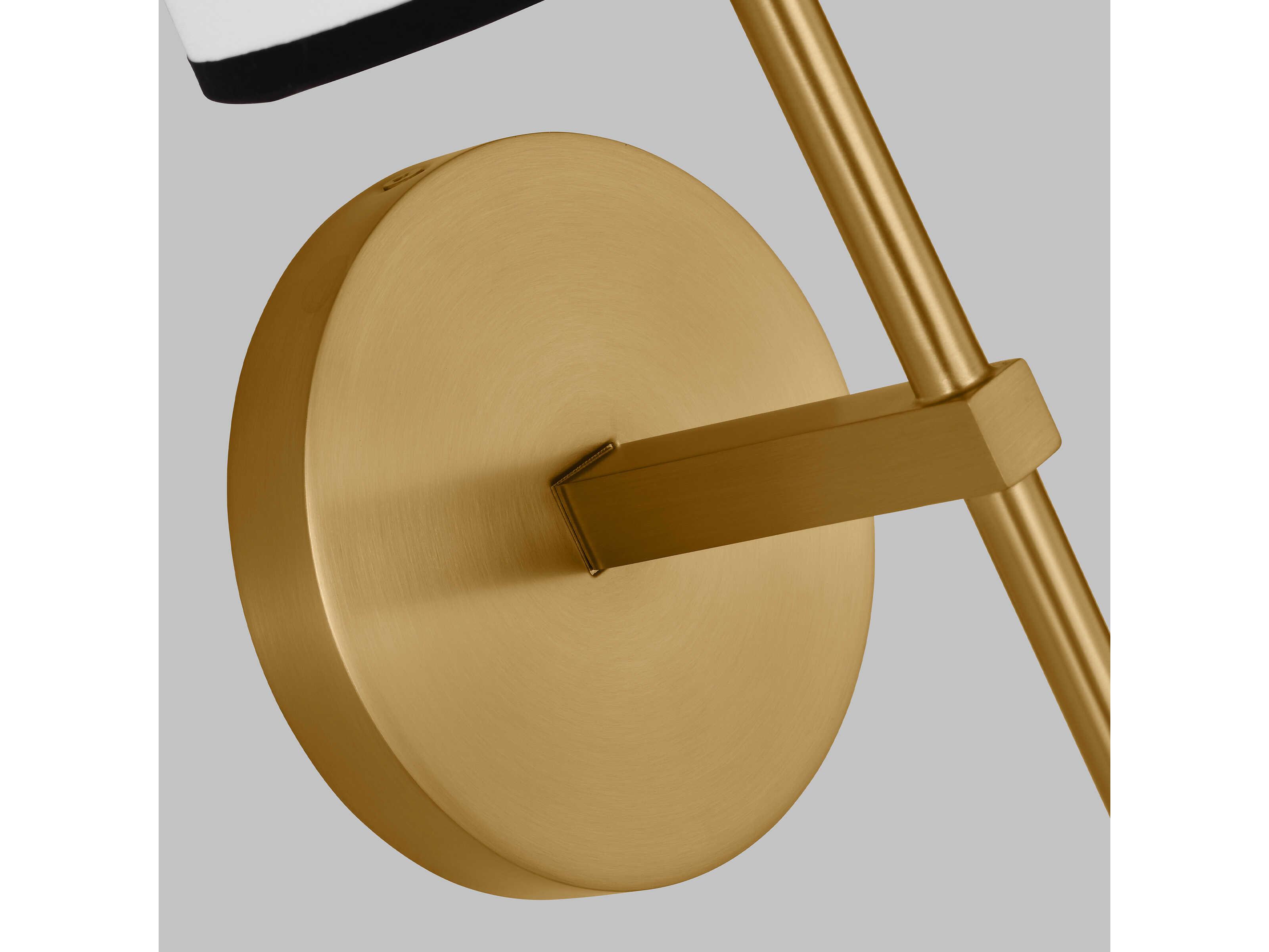 Visual Comfort Studio Ellison 1-Light Burnished Brass Wall Sconce