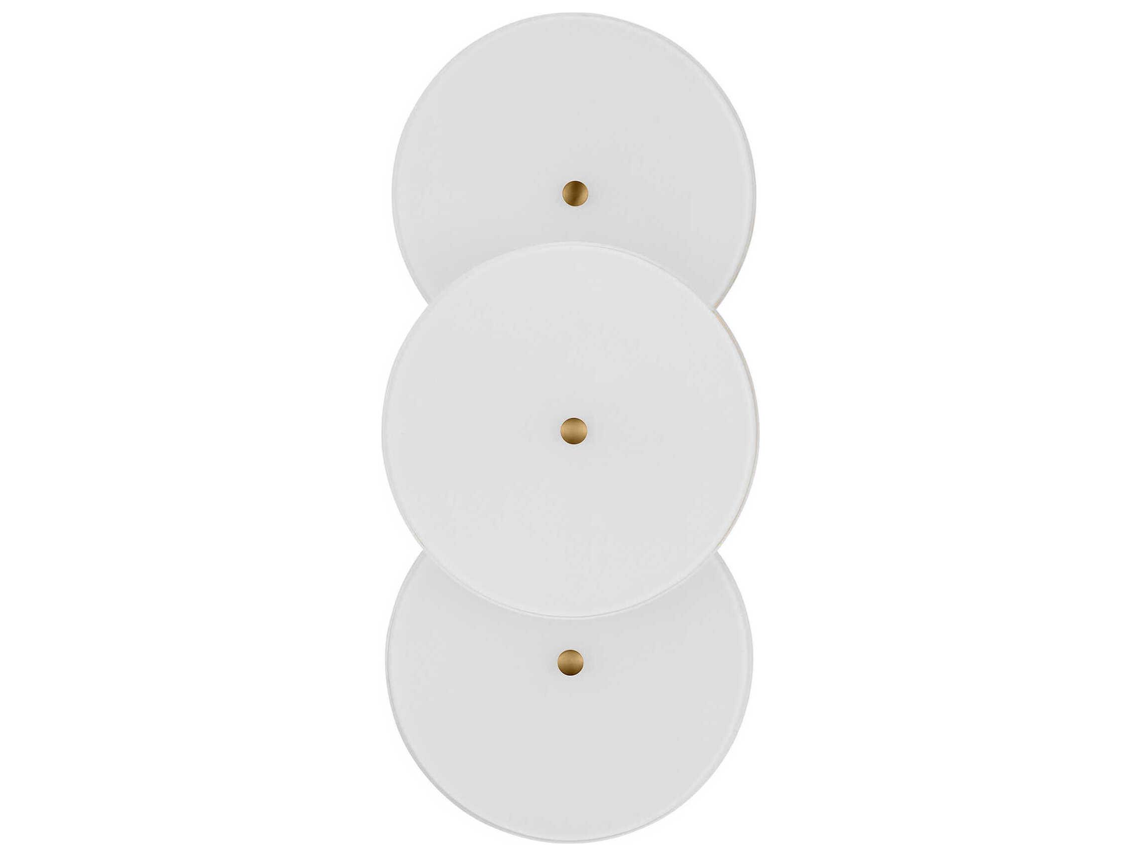 Visual Comfort Studio Emery 2-Light Burnished Brass Wall Sconce