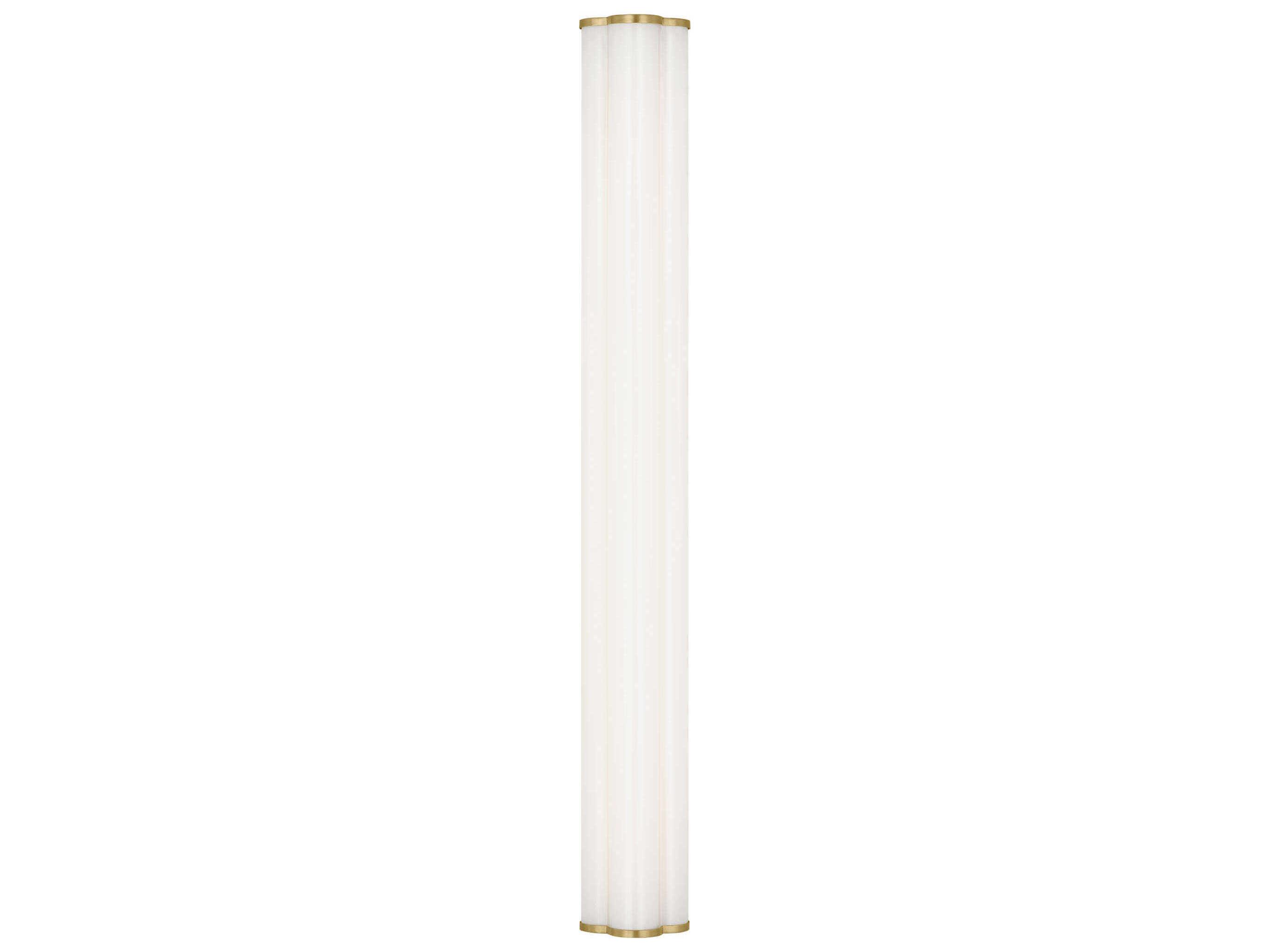 Visual Comfort Studio Freya 1-Light Burnished Brass Vanity Light