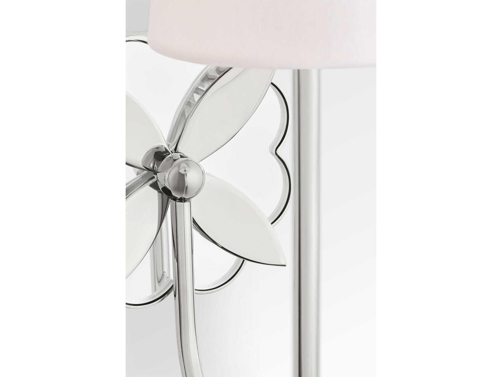 Visual Comfort Studio Spencer 1-Light Polished Nickel Wall Sconce