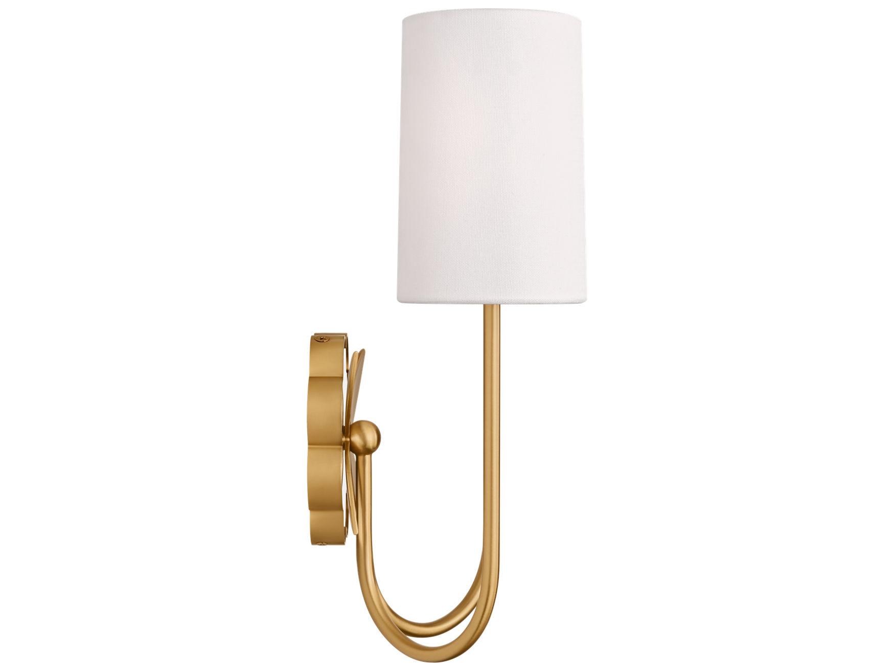 Visual Comfort Studio Spencer 2-Light Burnished Brass Wall Sconce
