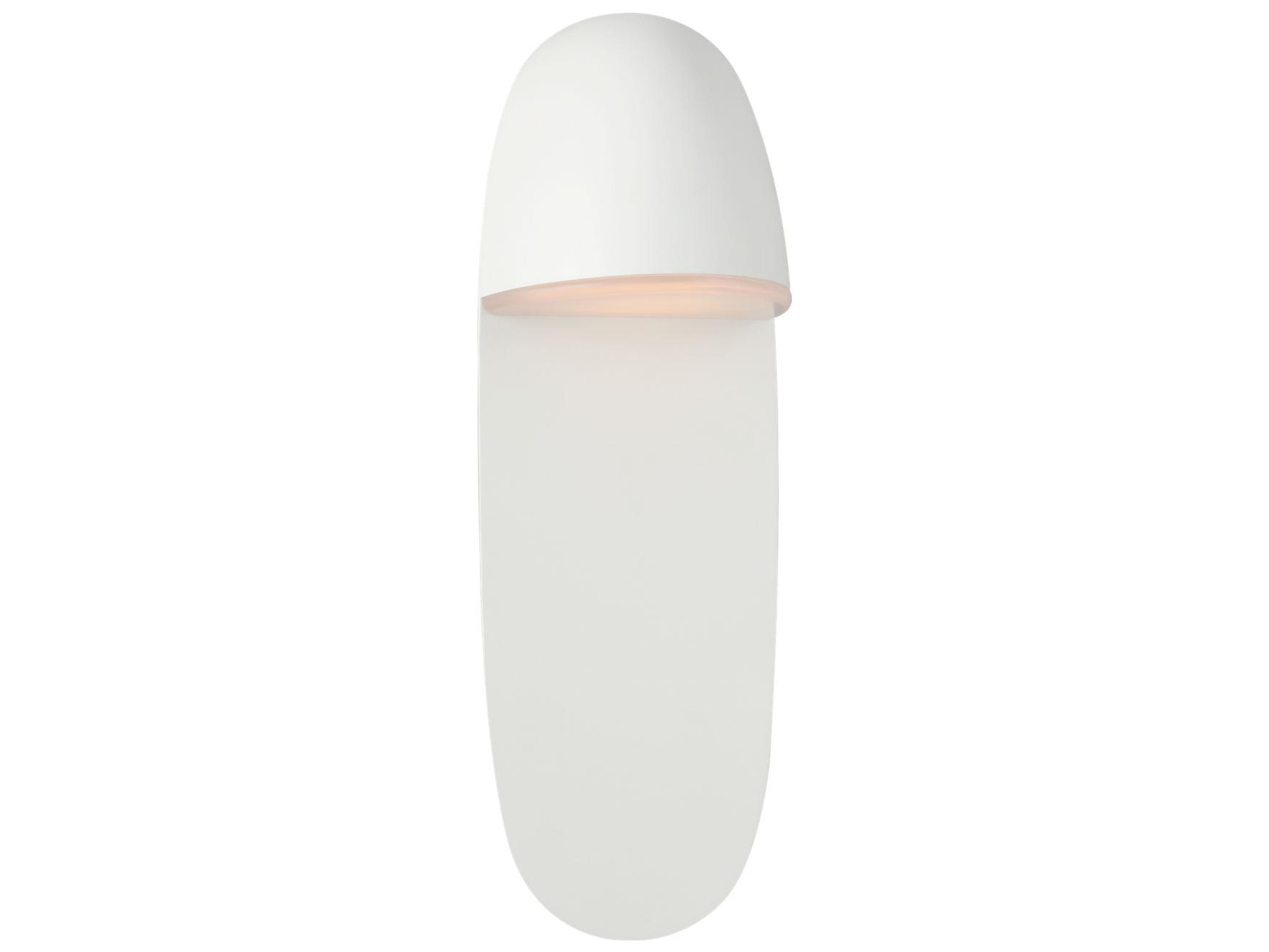 Visual Comfort Studio Axel Matte White Wall Sconce