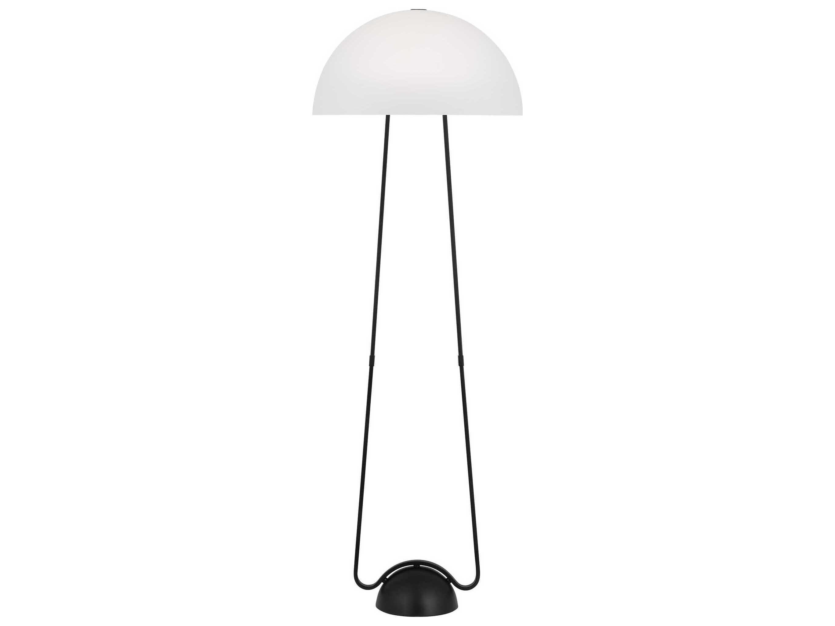 Visual Comfort Studio Nido Midnight Black Floor Lamp