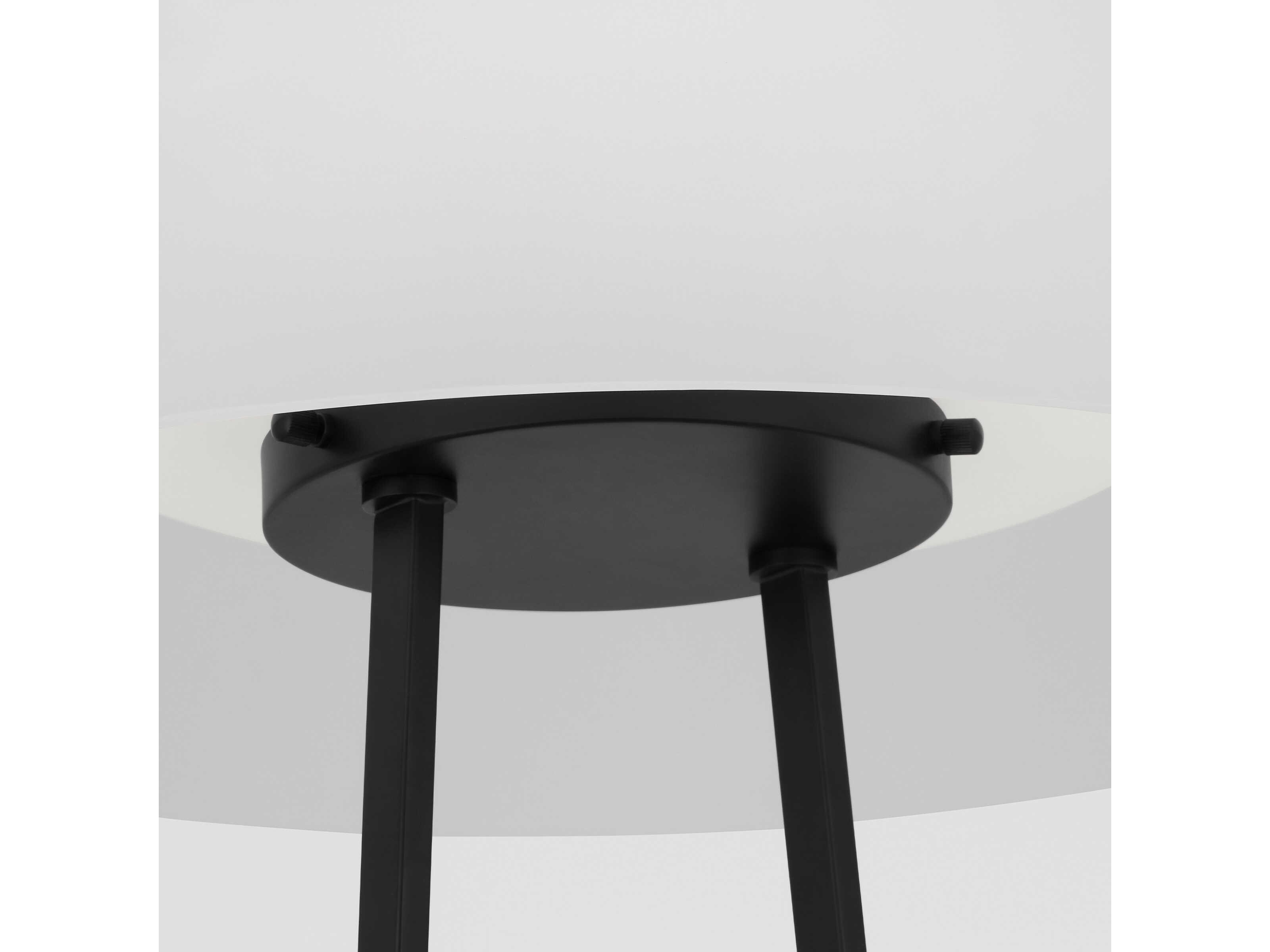 Visual Comfort Studio Nido Midnight Black Floor Lamp