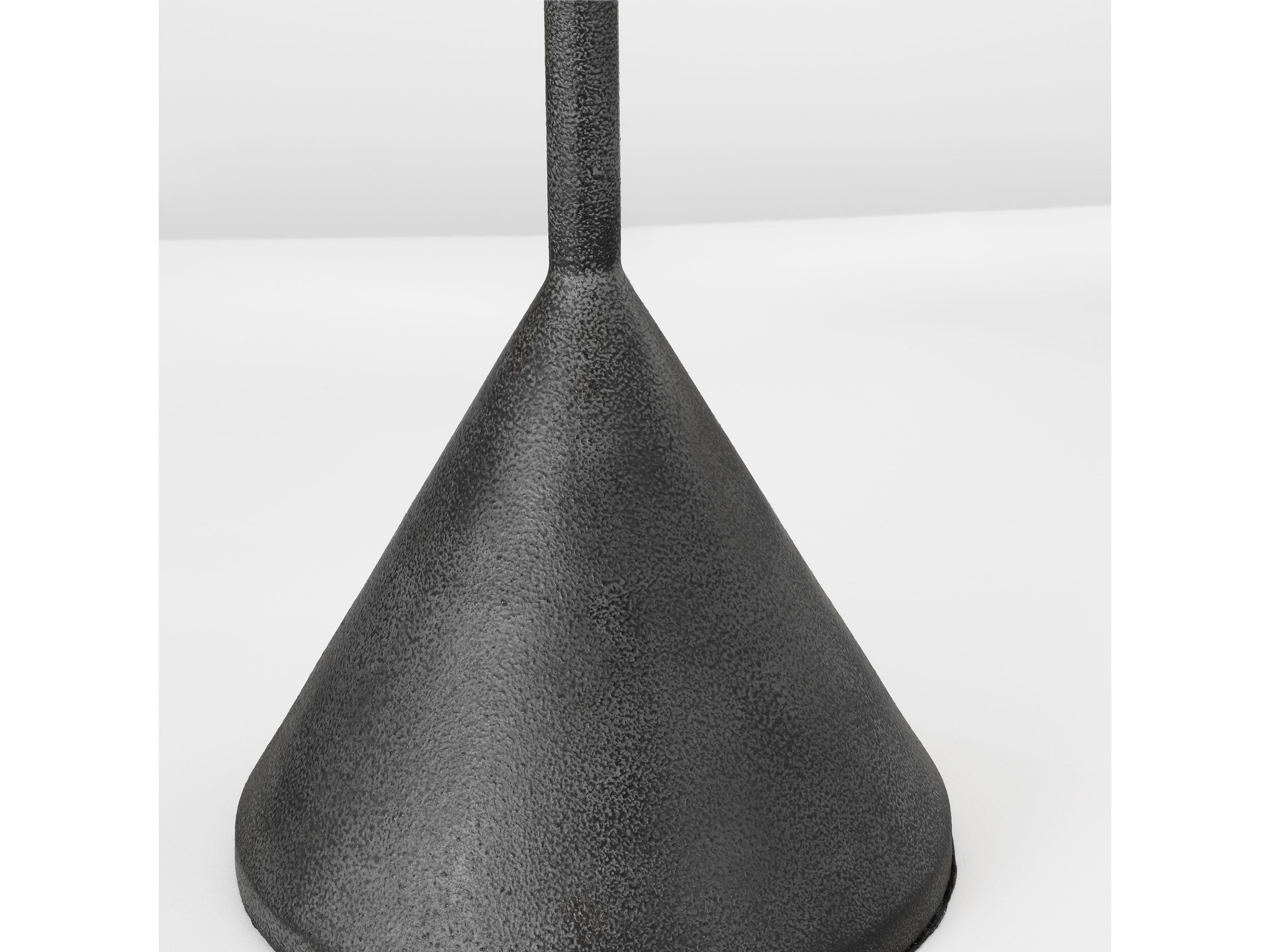 Visual Comfort Studio Brachion Black Pearl White Linen Fabric Table Lamp