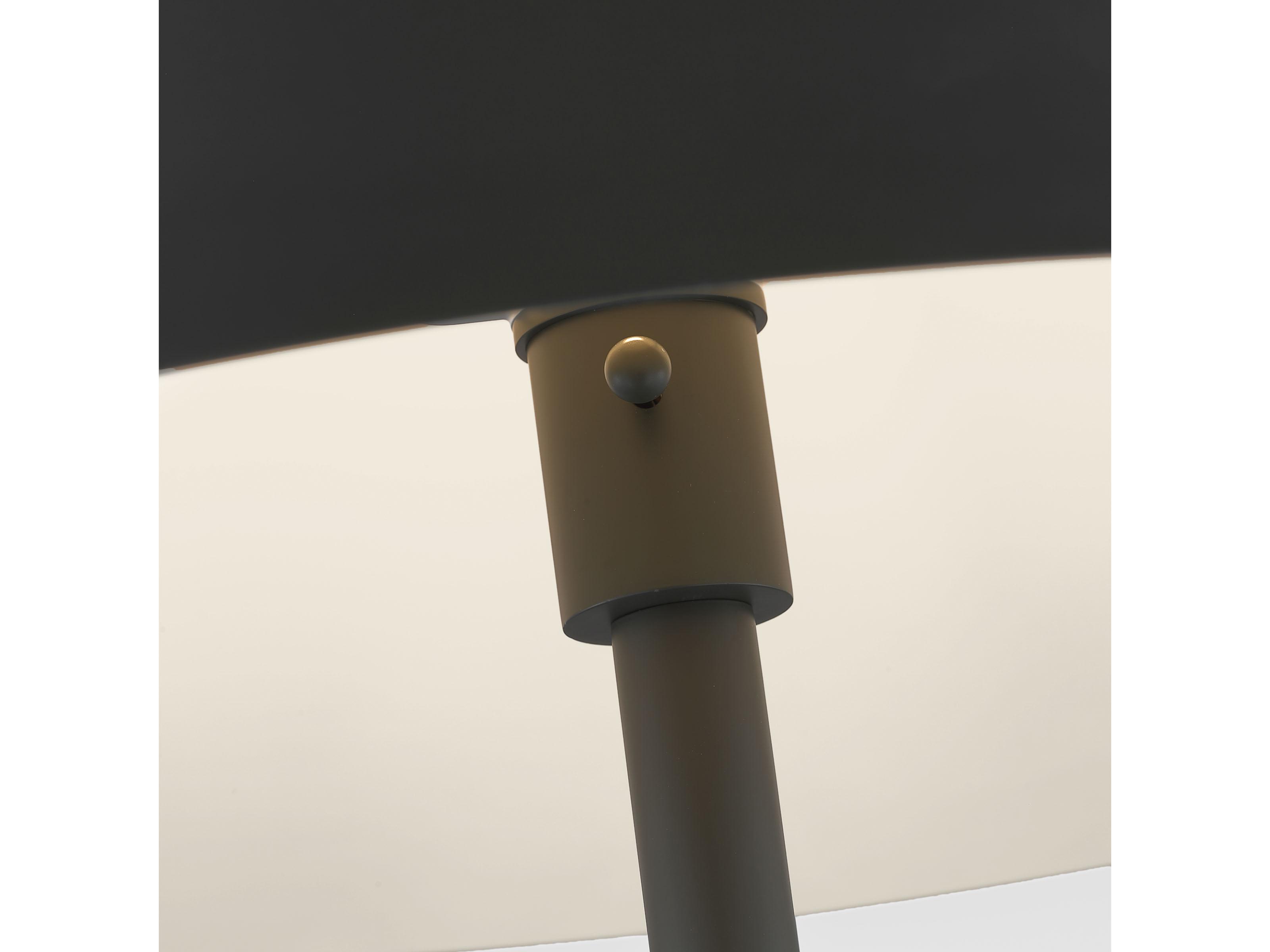Visual Comfort Studio Contra Matte Charcoal Black Steel Floor Lamp