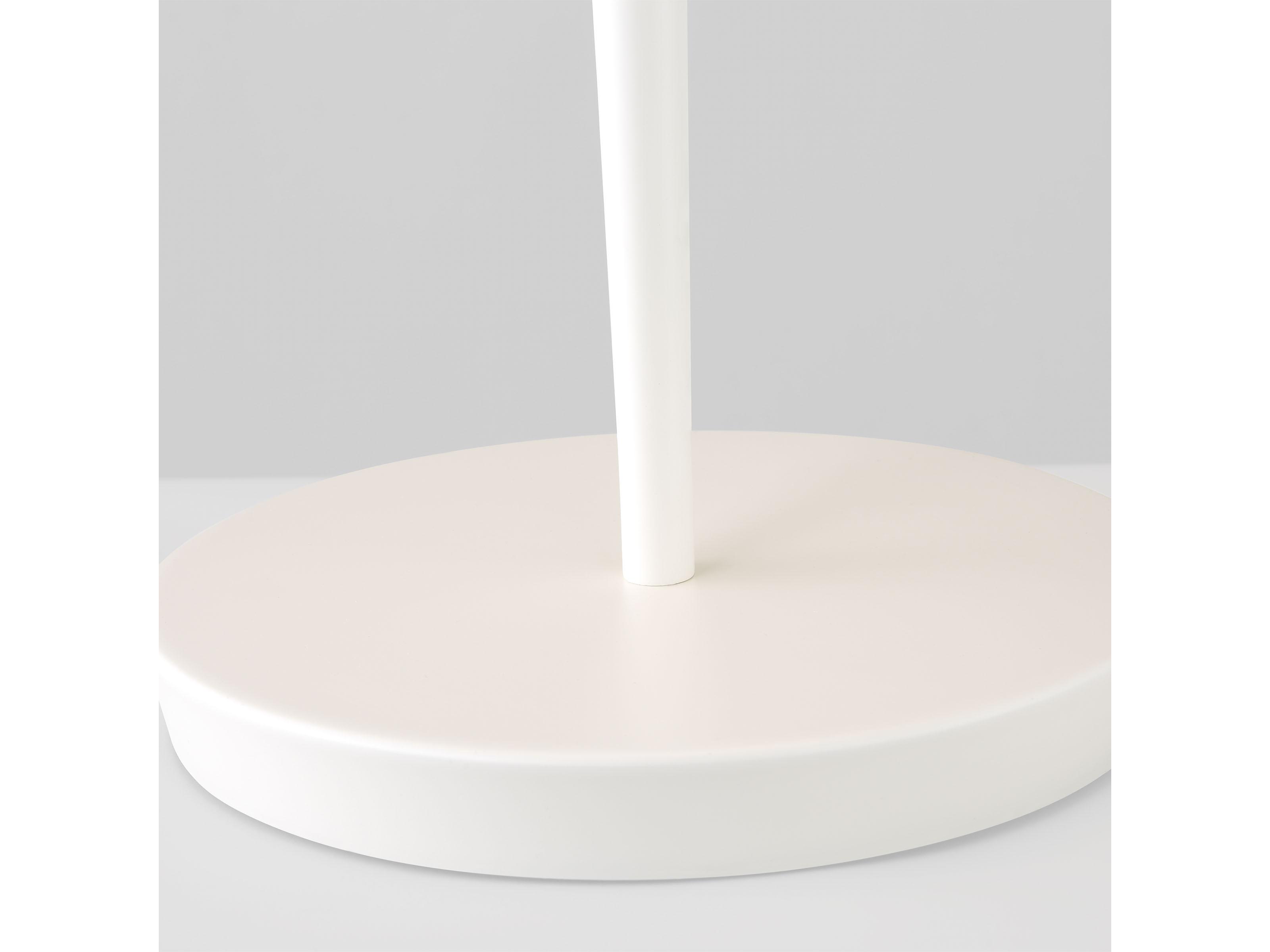 Visual Comfort Studio Contra Soft Linen Steel White Table Lamp