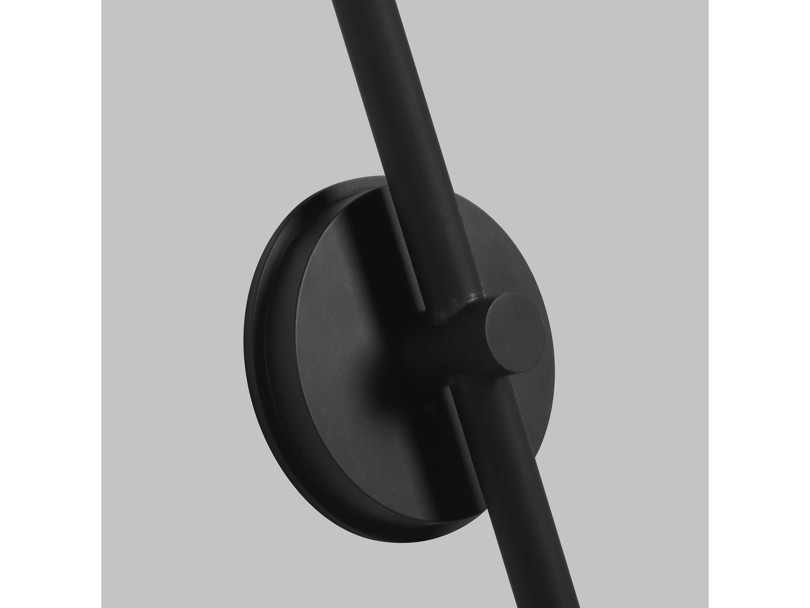 Visual Comfort Studio Nodes 1-Light Midnight Black Swing Wall Sconce