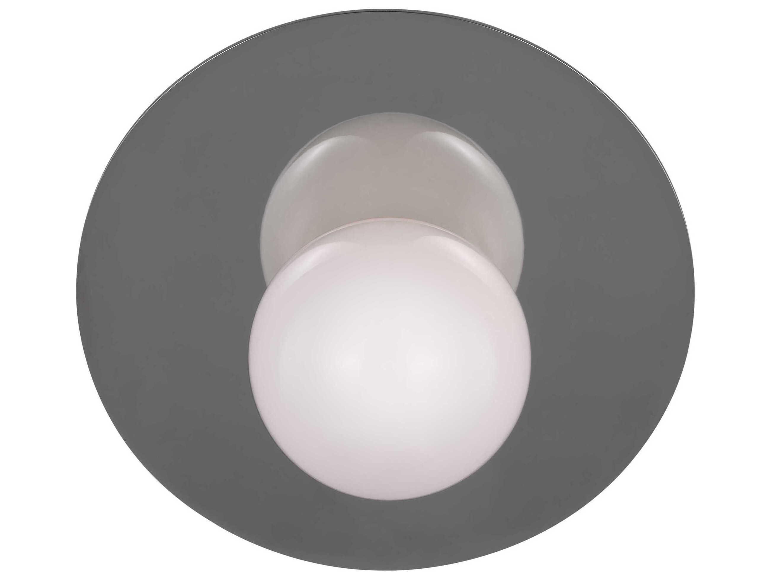 Visual Comfort Studio Nodes 1-Light Polished Nickel Wall Sconce