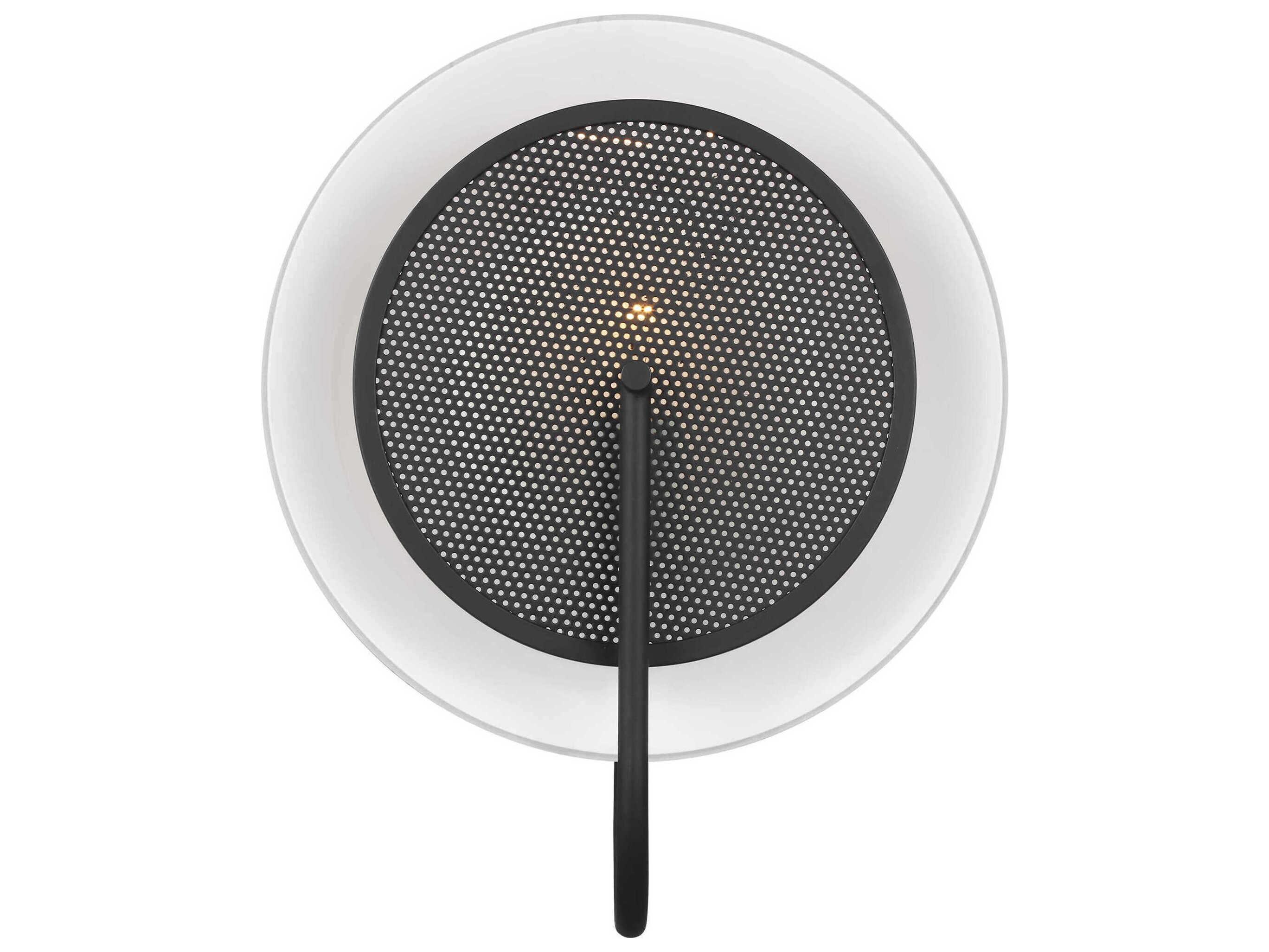 Visual Comfort Studio Gesture 1-Light Midnight Black Wall Sconce