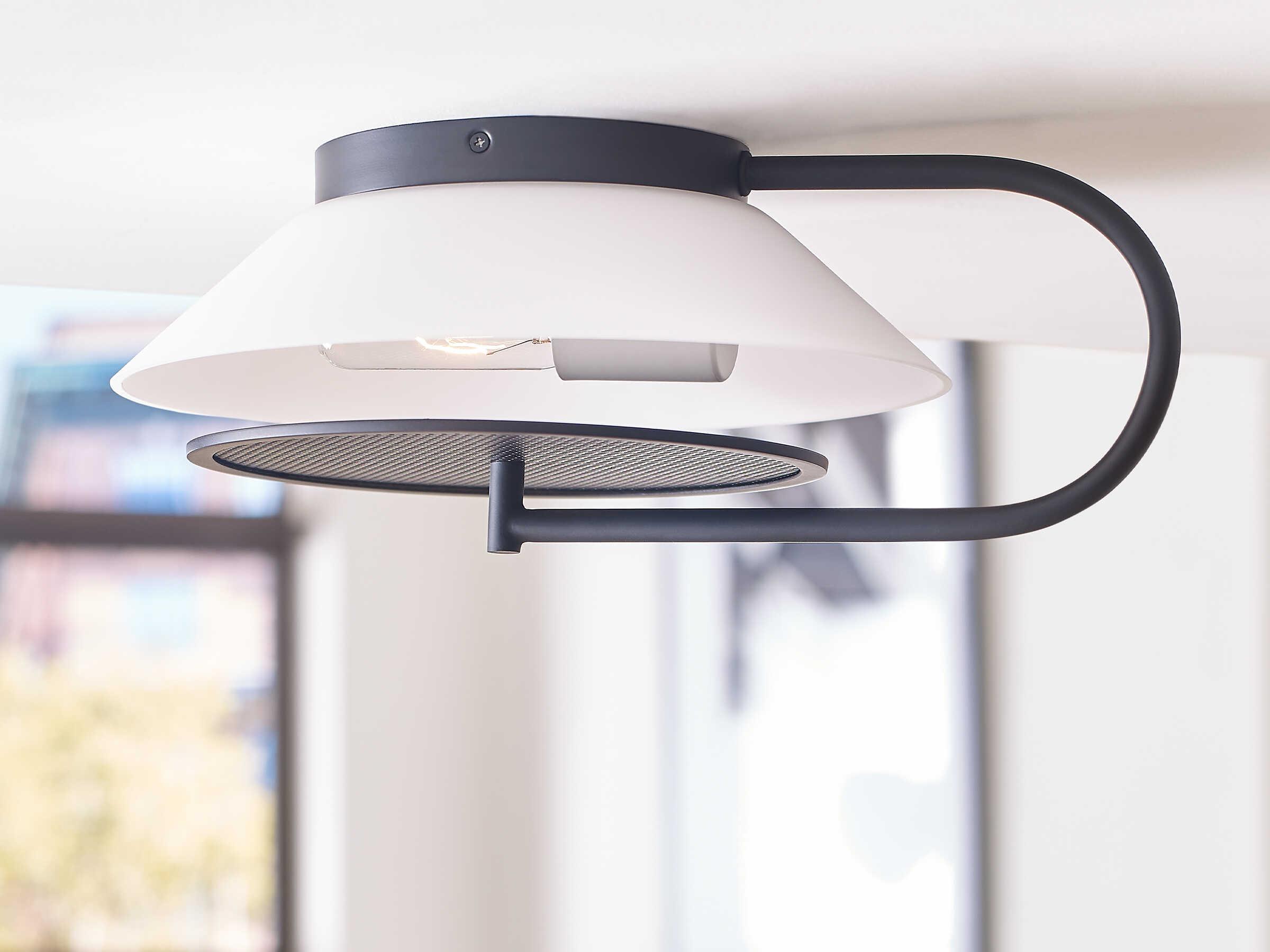 Visual Comfort Studio Gesture 1-Light Midnight Black Wall Sconce