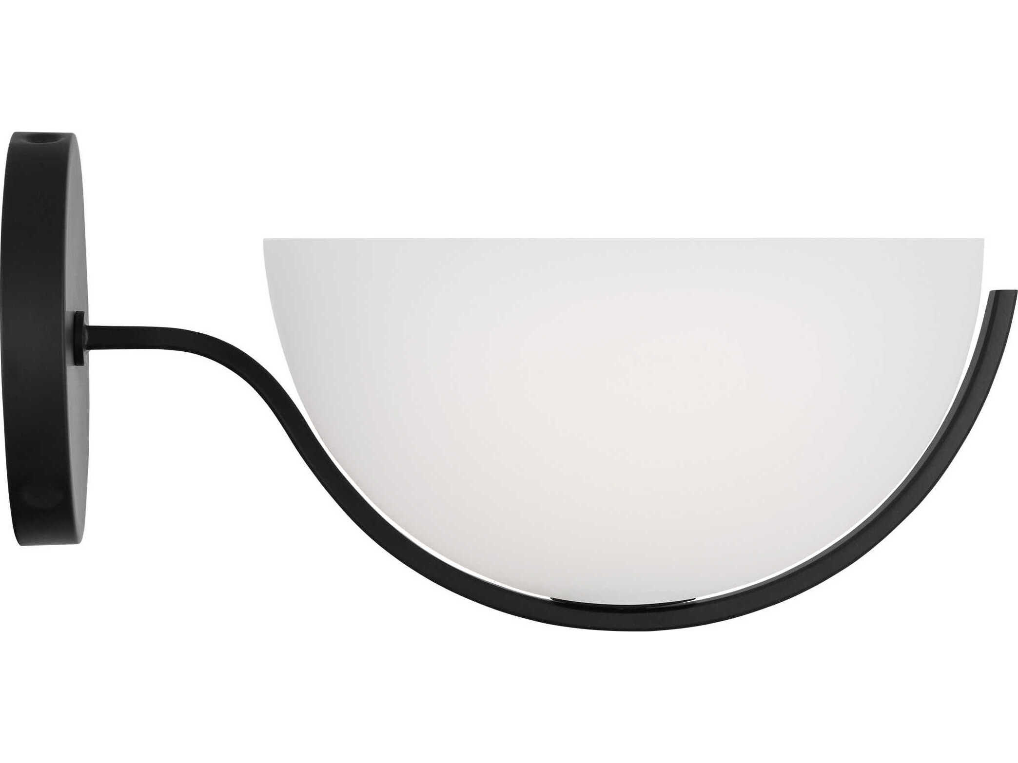 Visual Comfort Studio Nido 1-Light Midnight Black Wall Sconce