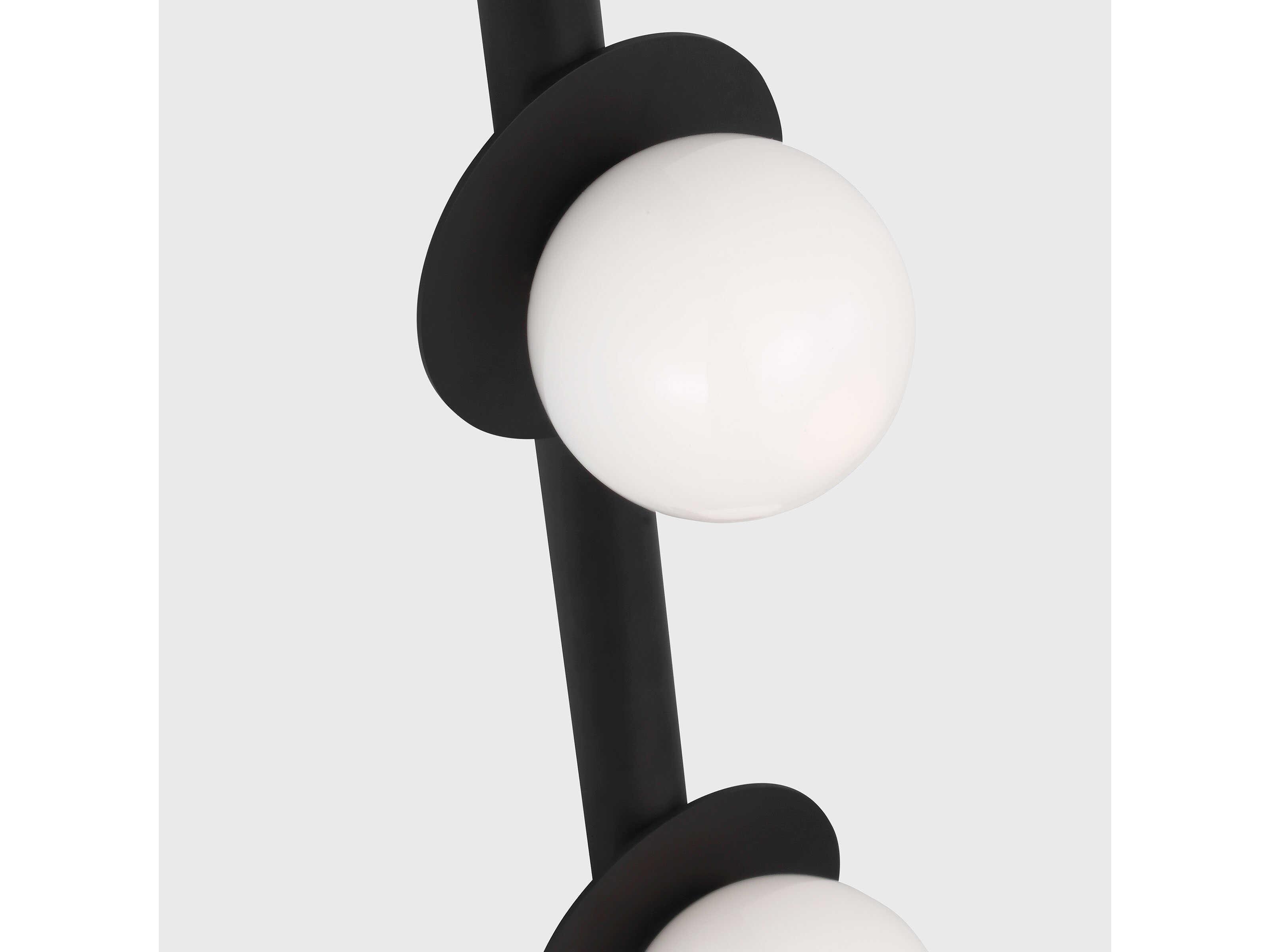 Visual Comfort Studio Nodes 5-Light Midnight Black Vanity Light