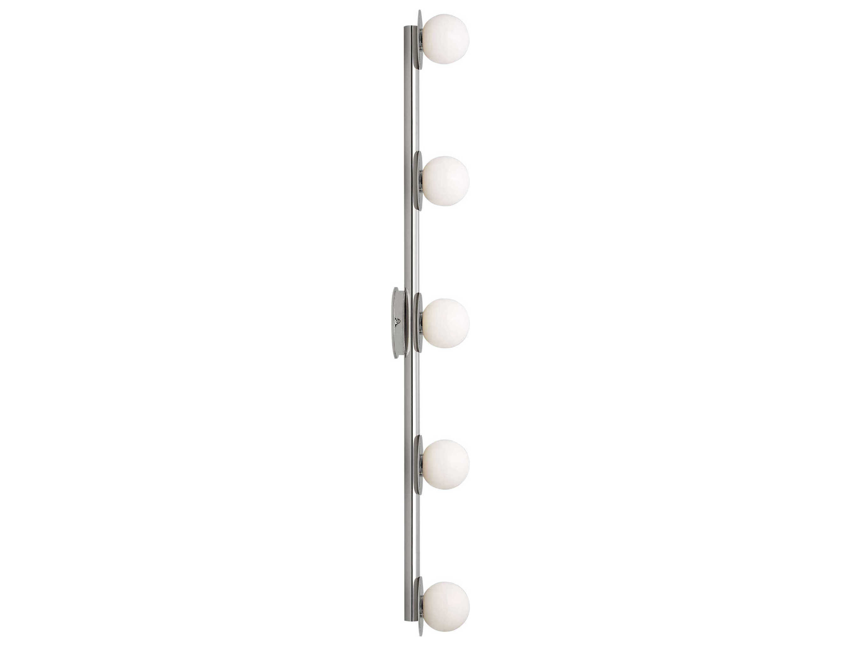 Visual Comfort Studio Nodes 5-Light Polished Nickel Vanity Light