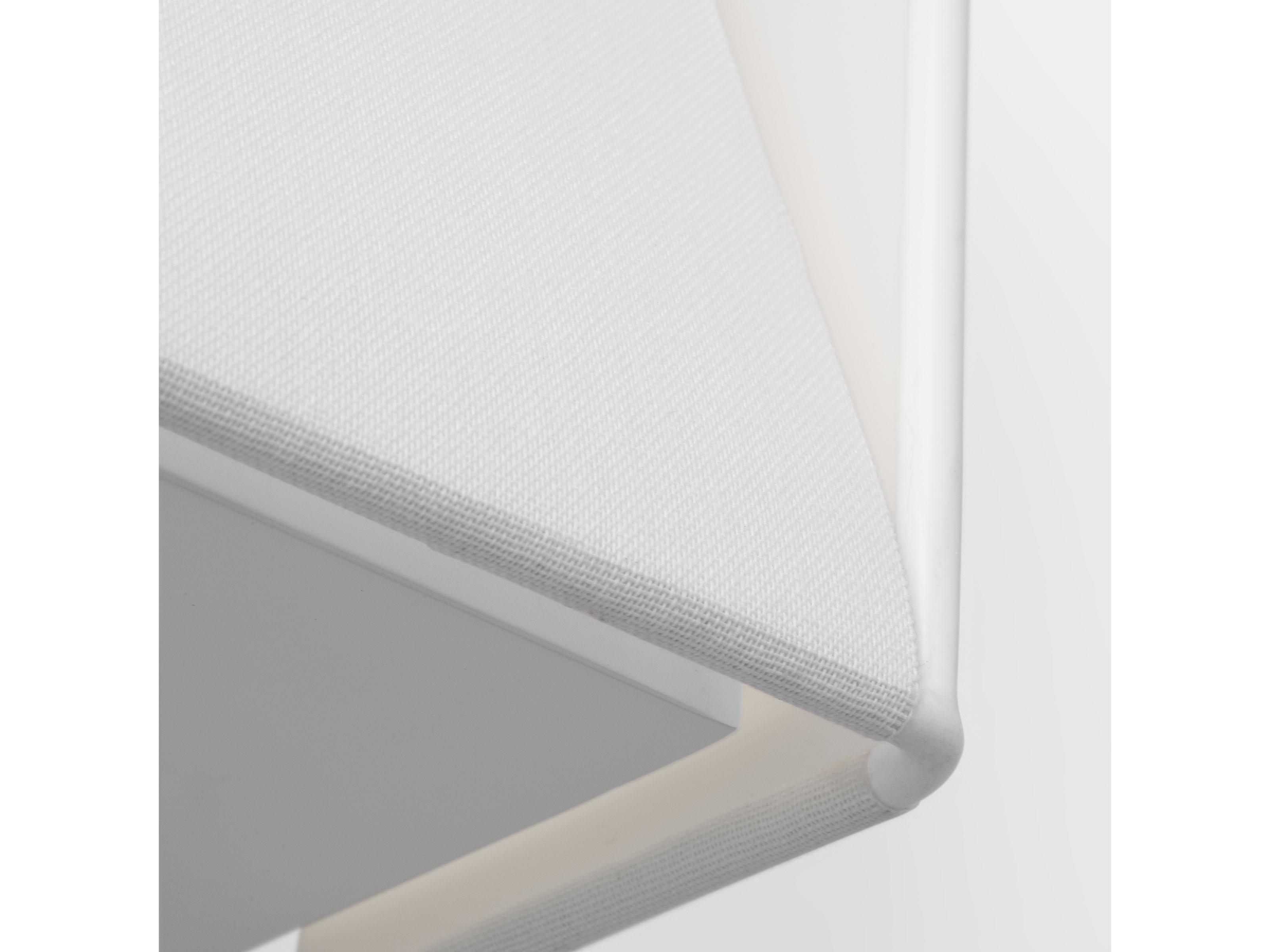 Visual Comfort Studio Velero 1-Light Soft Linen White Wall Sconce