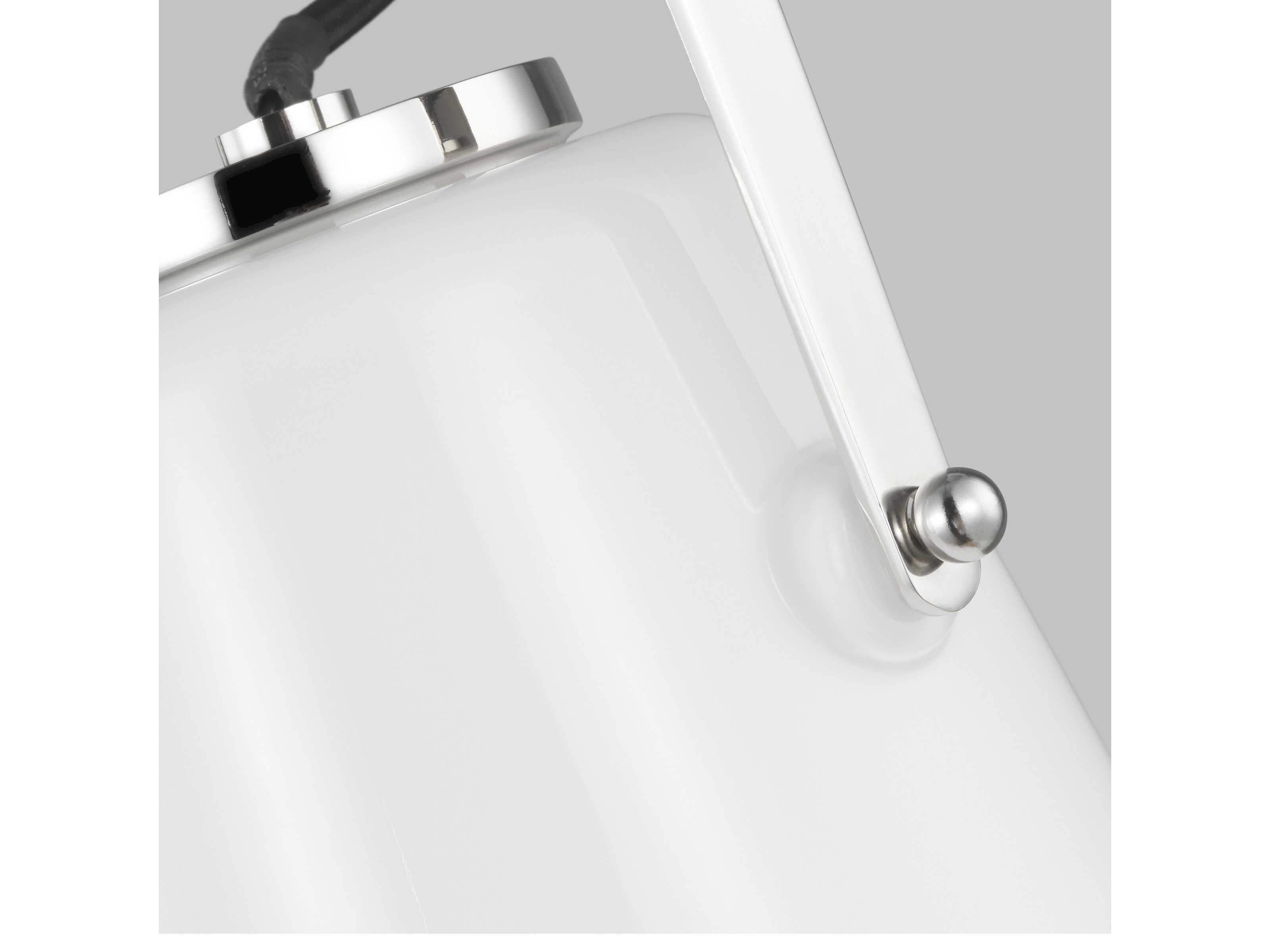 Visual Comfort Studio Hazel 1-Light Polished Nickel Mini Pendant