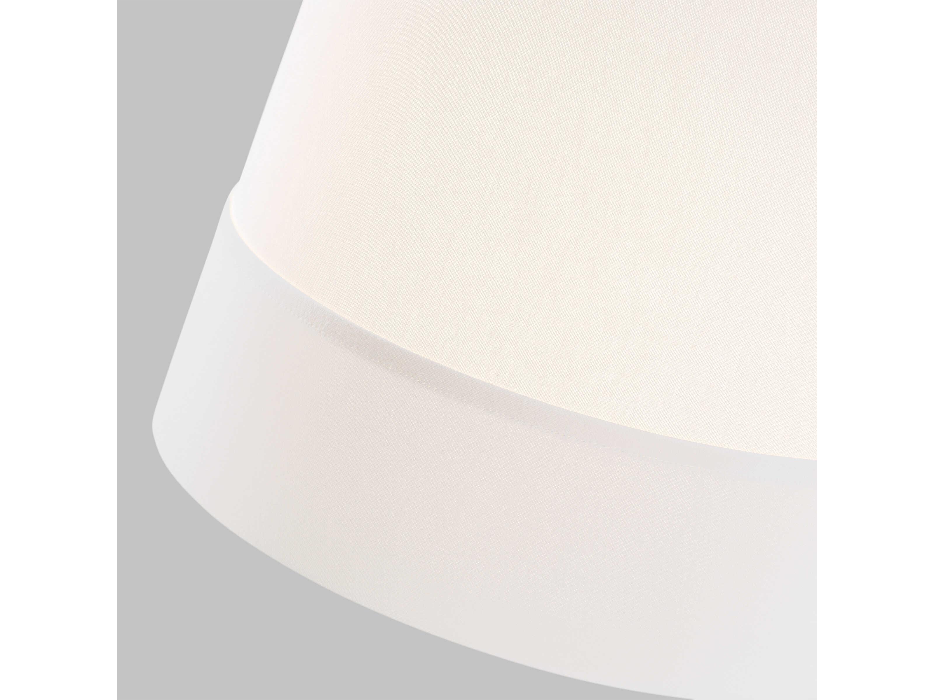 Visual Comfort Studio Ivie 1-Light Time Worn Brass Drum Mini Pendant