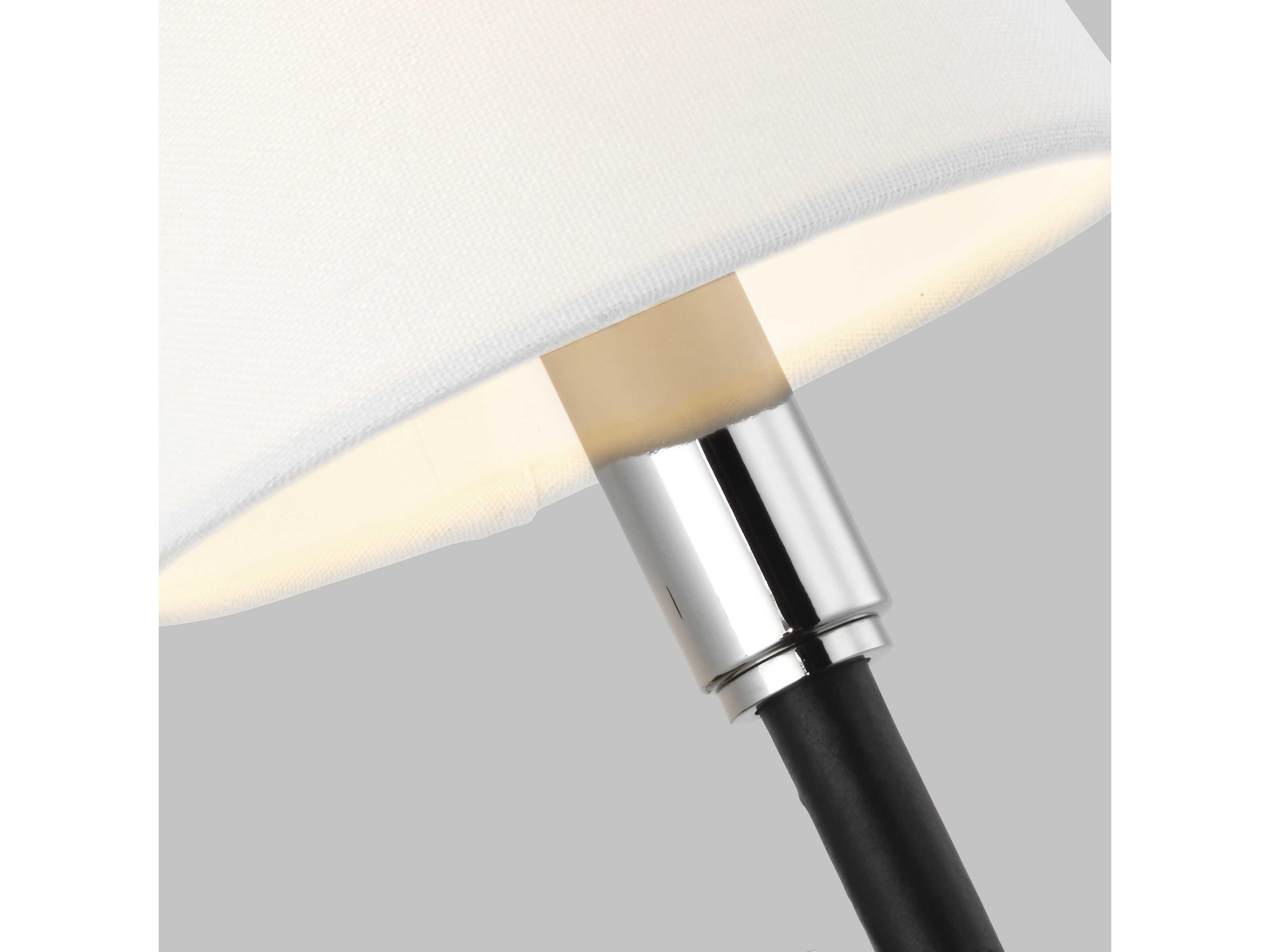 Visual Comfort Studio Katie 1-Light Polished Nickel Wall Sconce