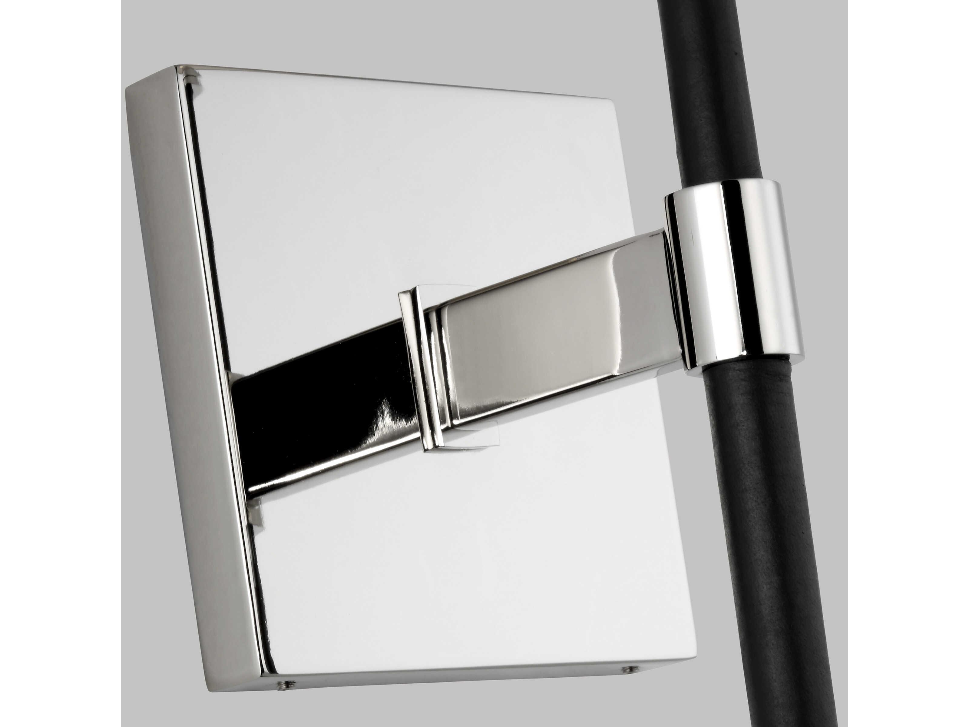 Visual Comfort Studio Katie 1-Light Polished Nickel Wall Sconce