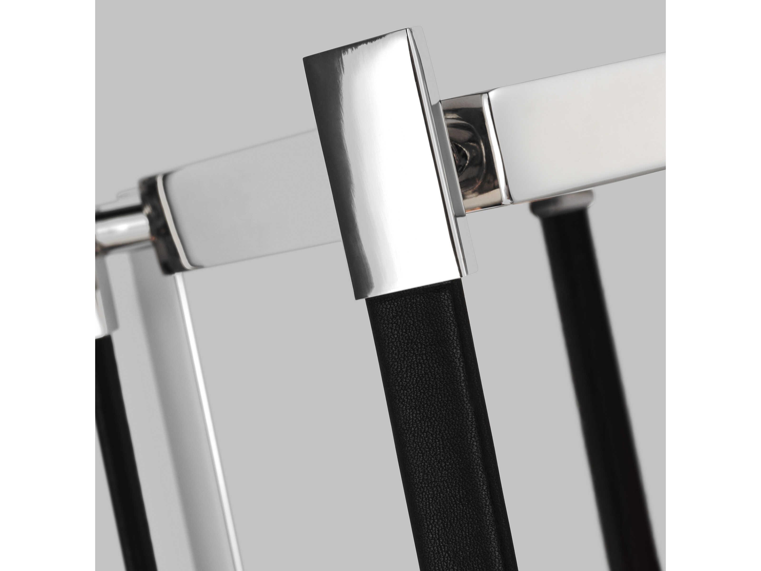 Visual Comfort Studio Hadley 1-Light Polished Nickel Wall Sconce