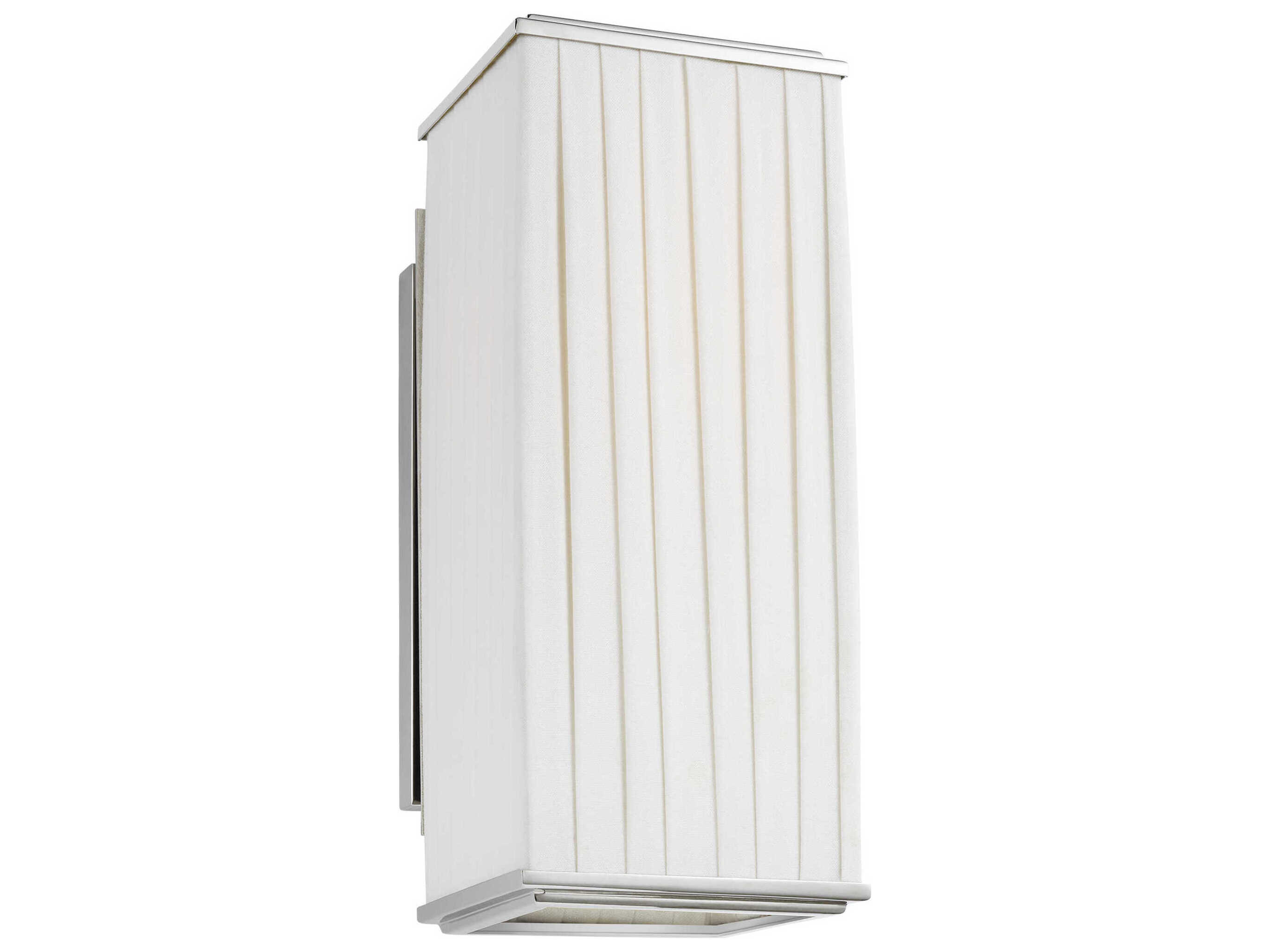 Visual Comfort Studio Esther 1-Light Polished Nickel Wall Sconce