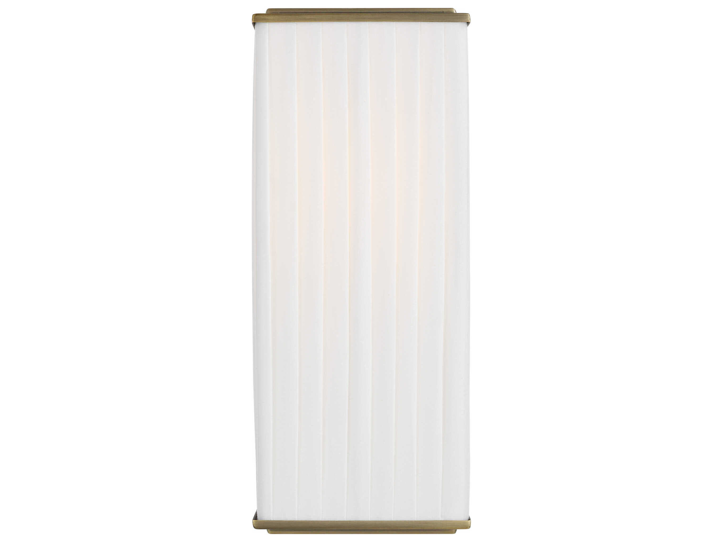 Visual Comfort Studio Esther 1-Light Time Worn Brass Wall Sconce
