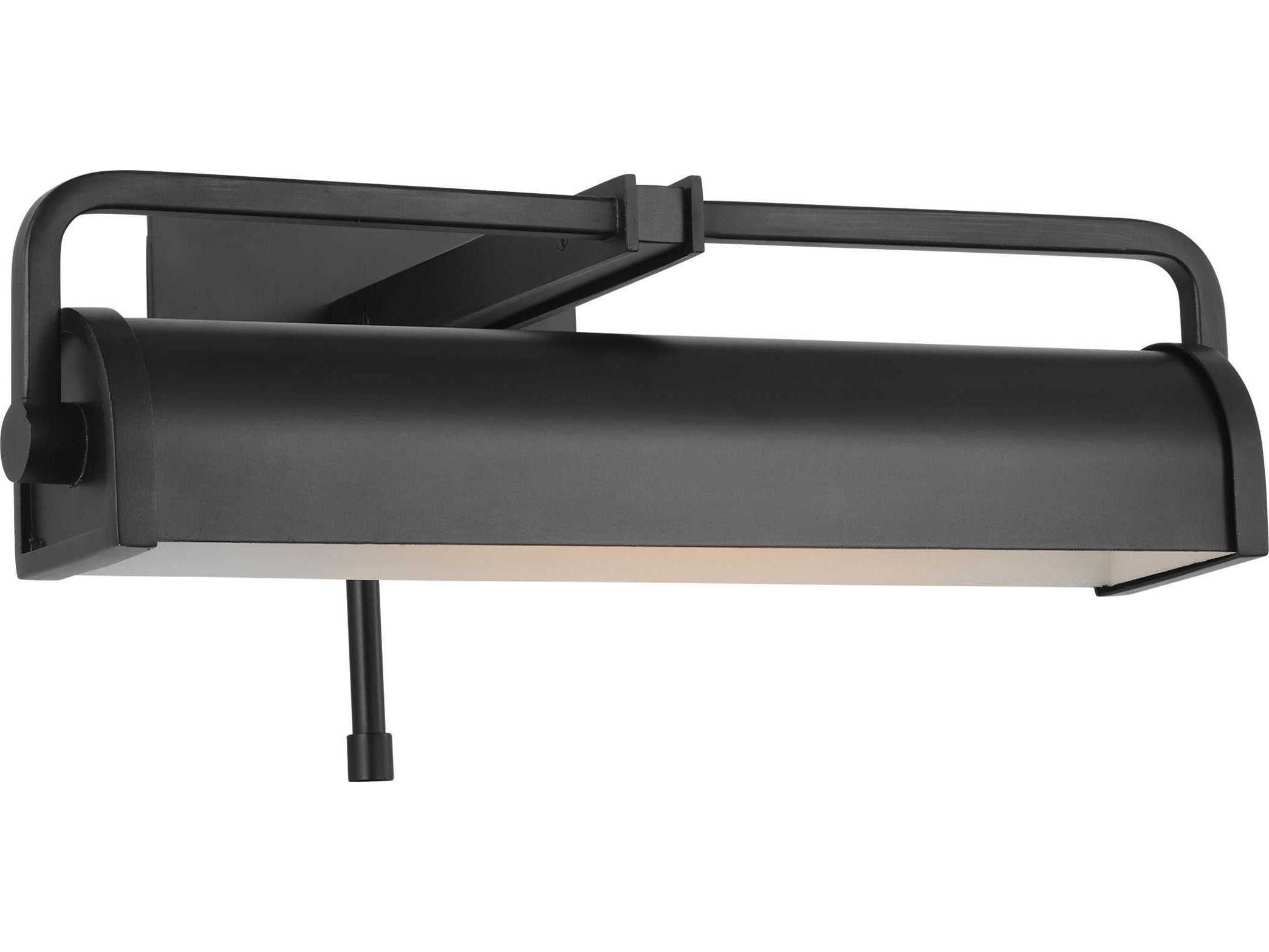 Visual Comfort Studio Leonard 1-Light Aged Iron Black Picture Light