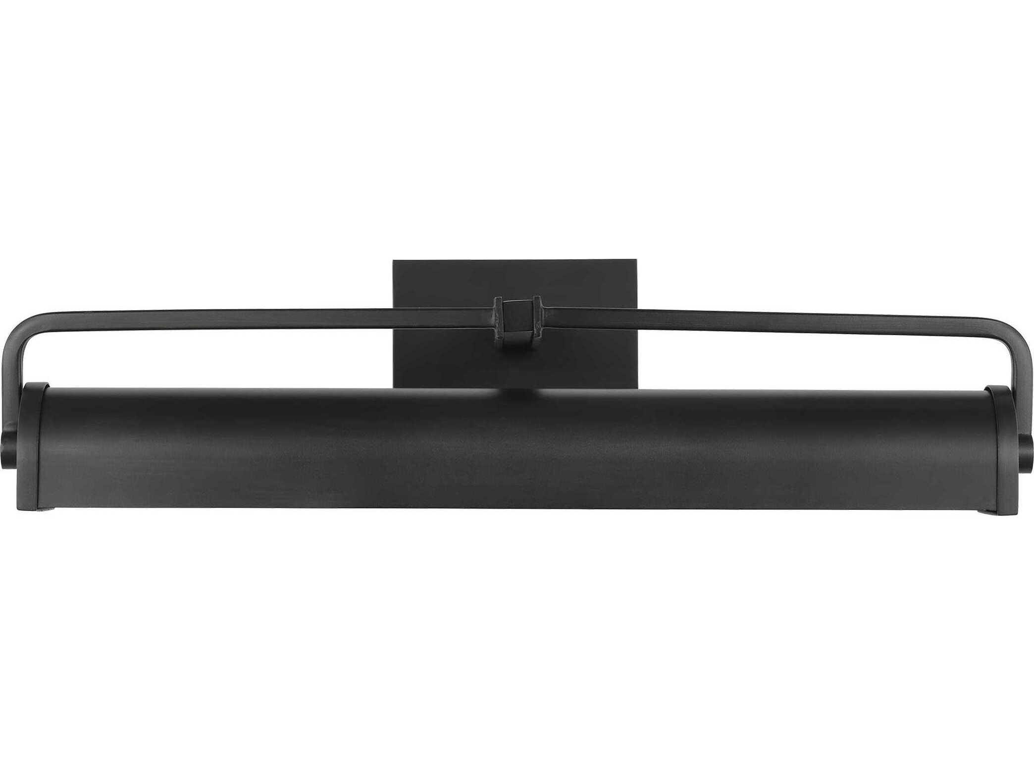 Visual Comfort Studio Leonard 2-Light Aged Iron Black Picture Light