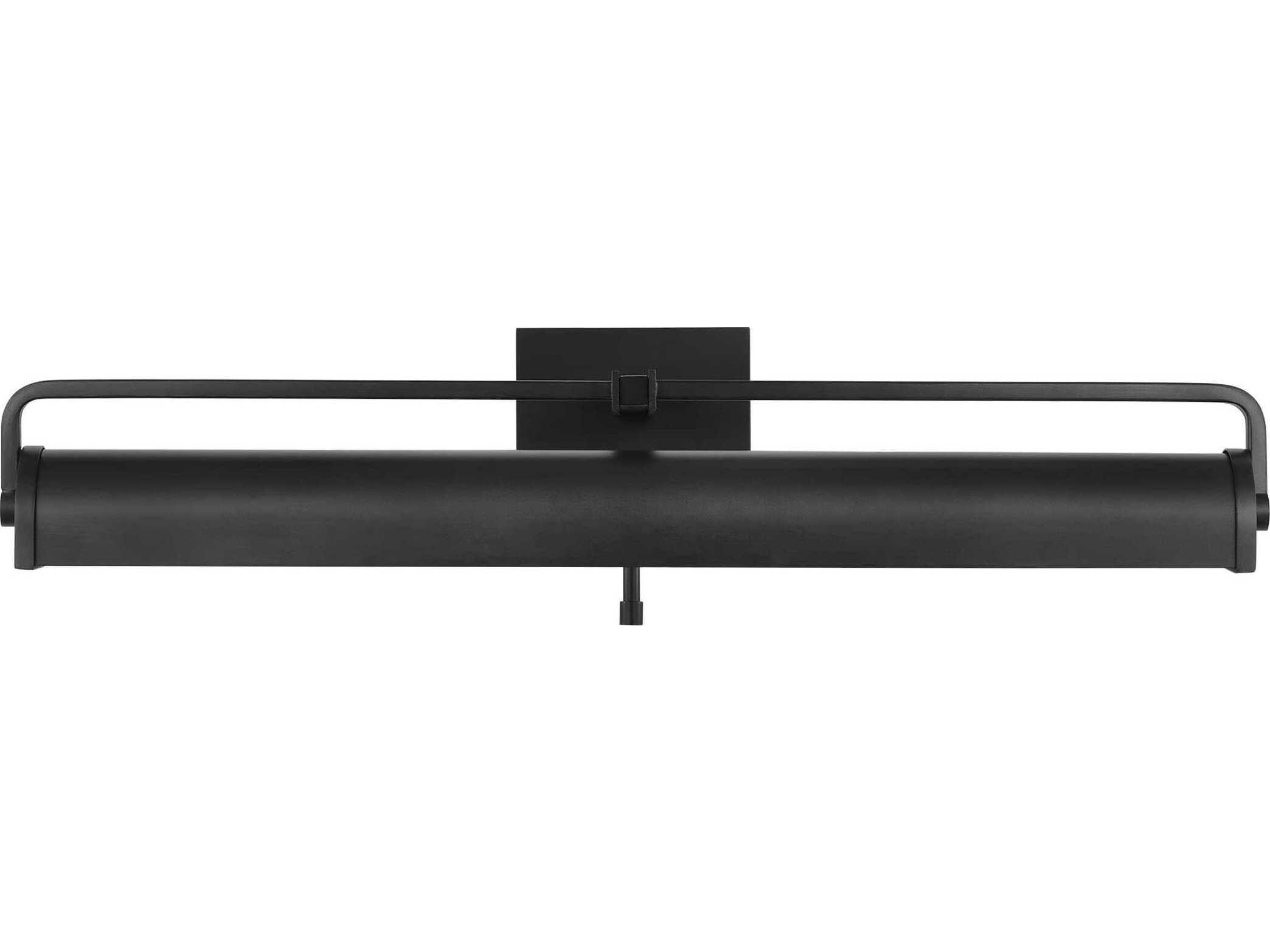 Visual Comfort Studio Leonard 2-Light Aged Iron Black Picture Light