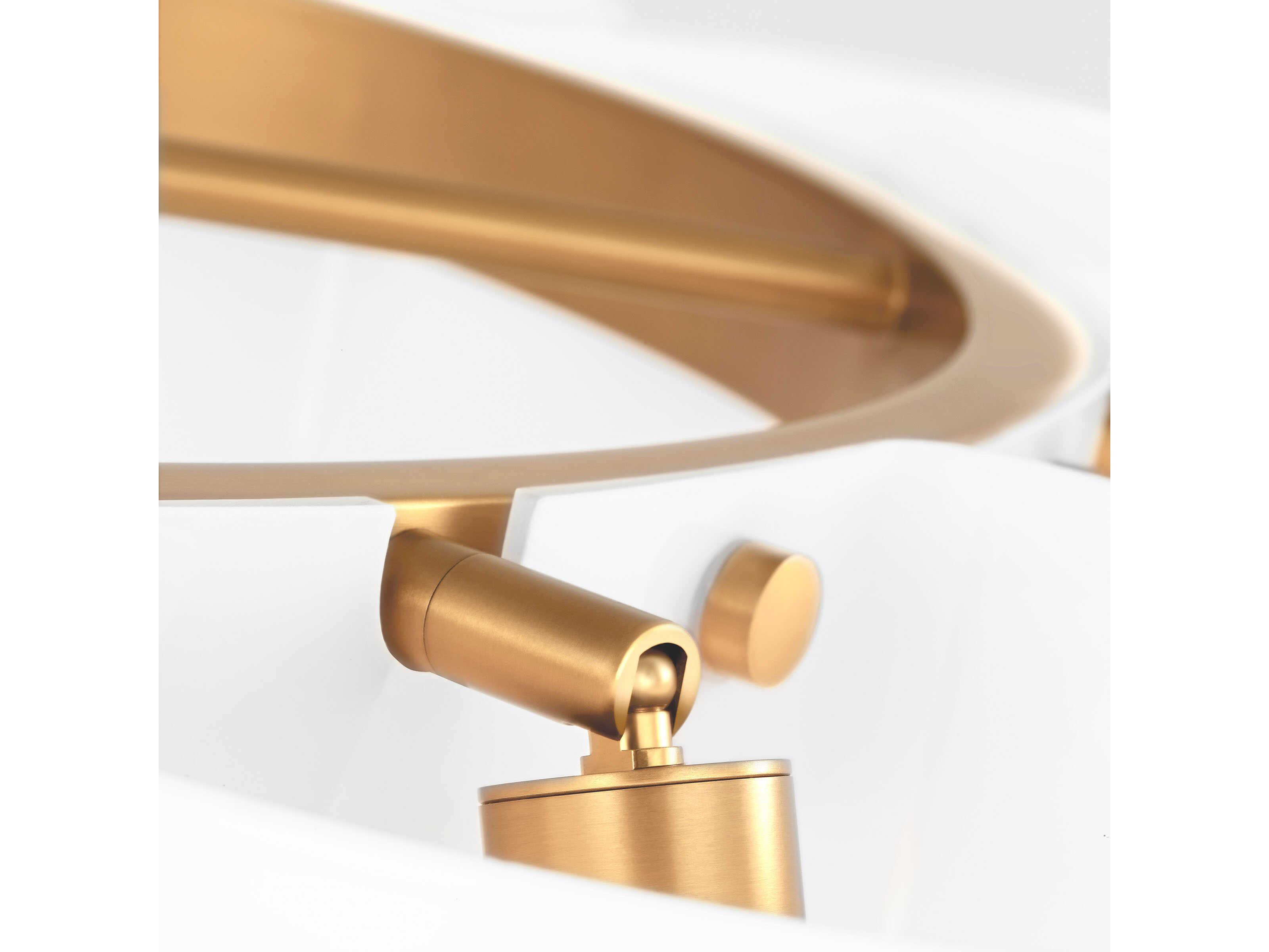 Visual Comfort Studio Cheverny 10-Light Burnished Brass Chandelier