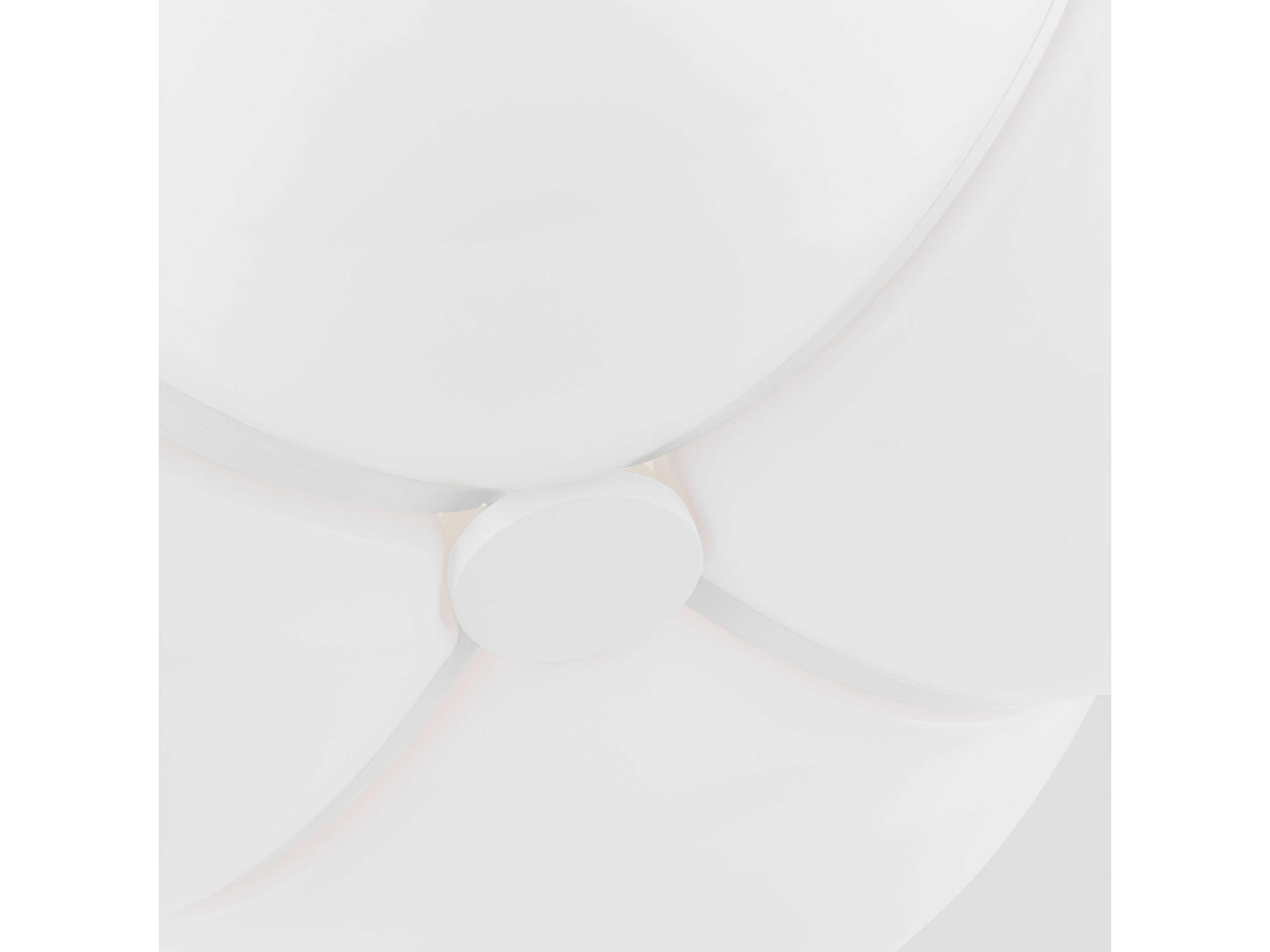 Visual Comfort Studio Cheverny 4-Light Matte White Flush Mount
