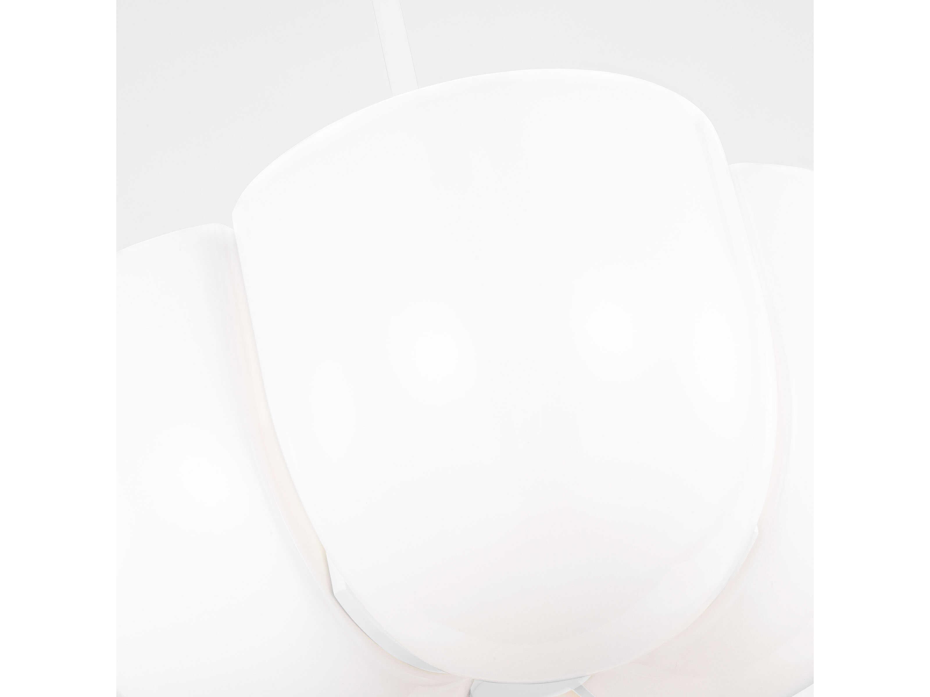 Visual Comfort Studio Cheverny 4-Light Matte White Pendant
