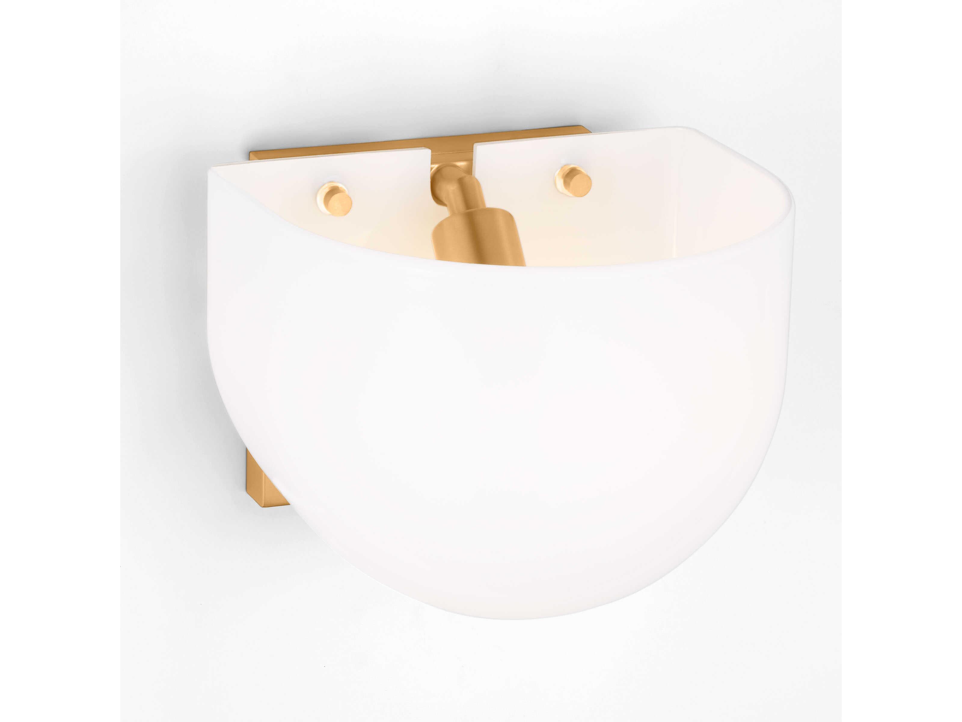 Visual Comfort Studio Cheverny 1-Light Burnished Brass Wall Sconce