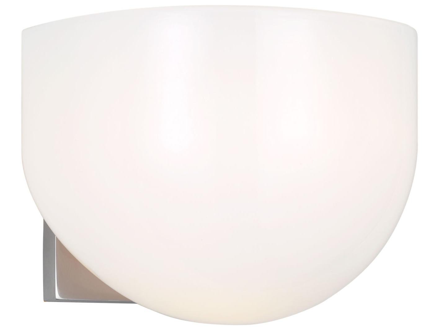 Visual Comfort Studio Cheverny 1-Light Polished Nickel Wall Sconce