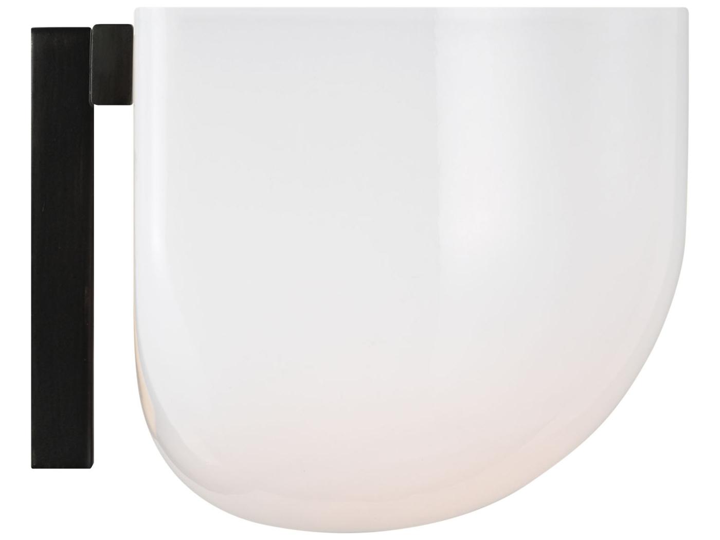 Visual Comfort Studio Cheverny 2-Light Aged Iron Black Vanity Light