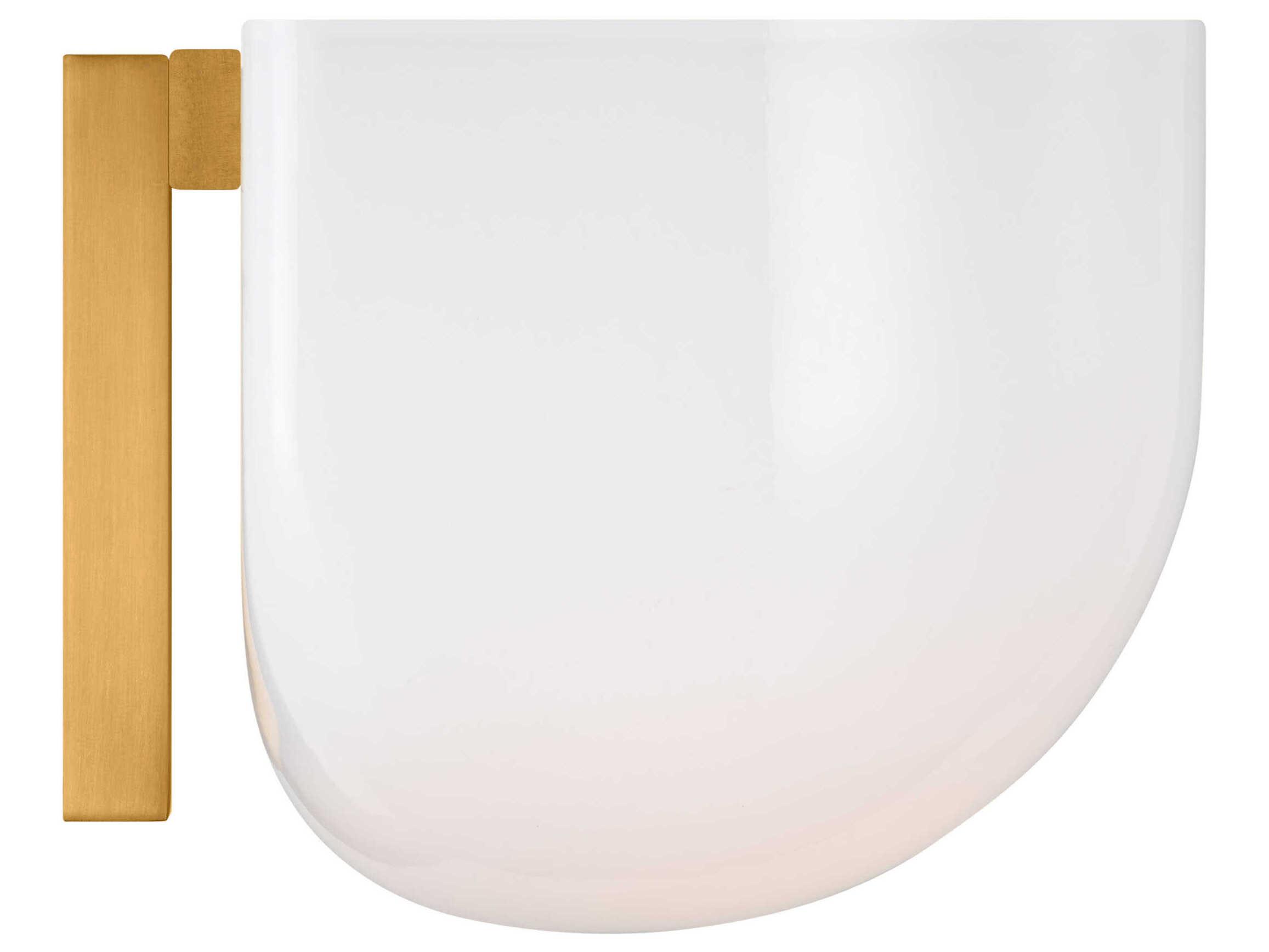 Visual Comfort Studio Cheverny 2-Light Burnished Brass Vanity Light