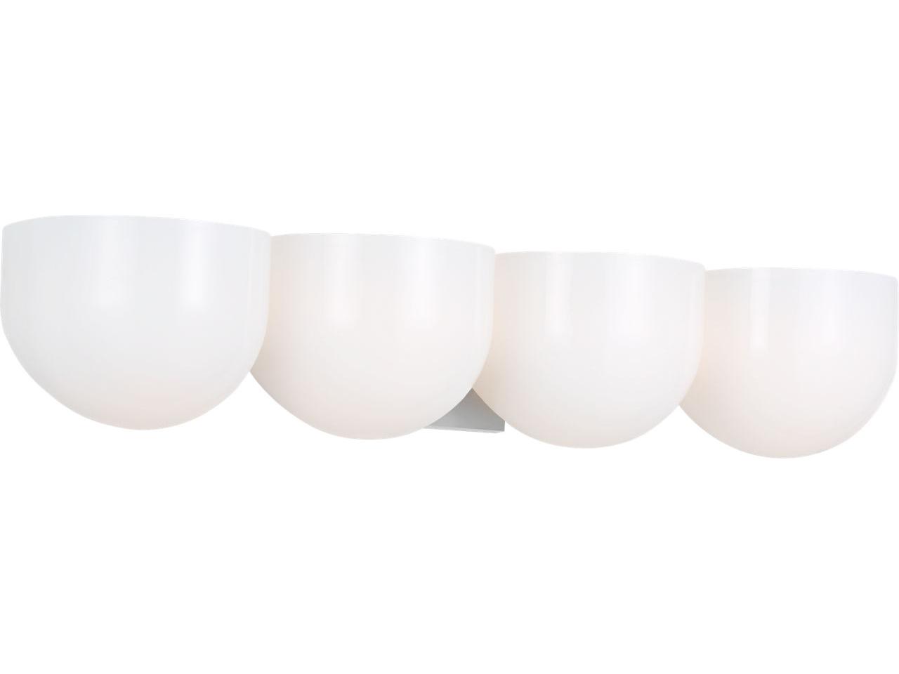 Visual Comfort Studio Cheverny 4-Light Polished Nickel Vanity Light