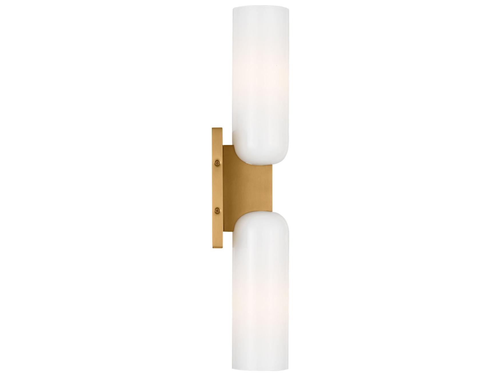 Visual Comfort Studio Maroux 2-Light Burnished Brass Vanity Light