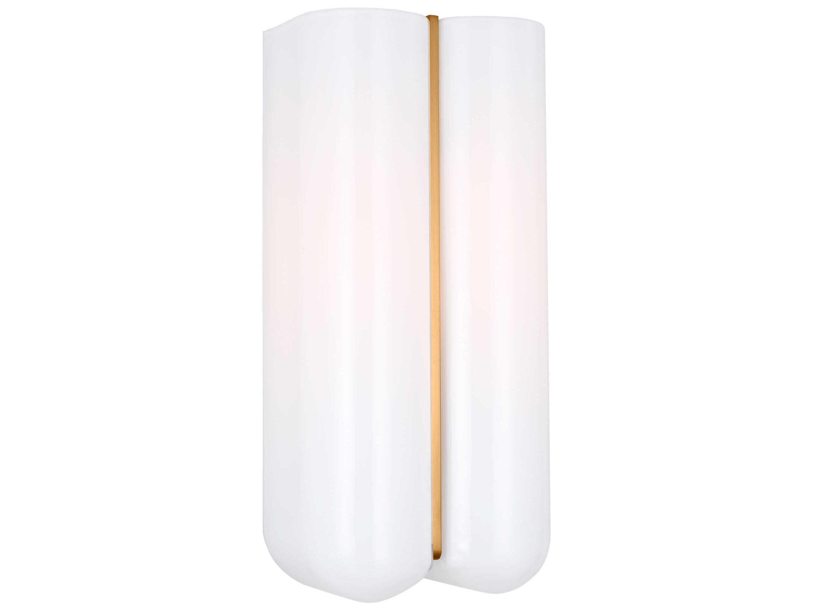 Visual Comfort Studio Cheverny 1-Light Burnished Brass Wall Sconce