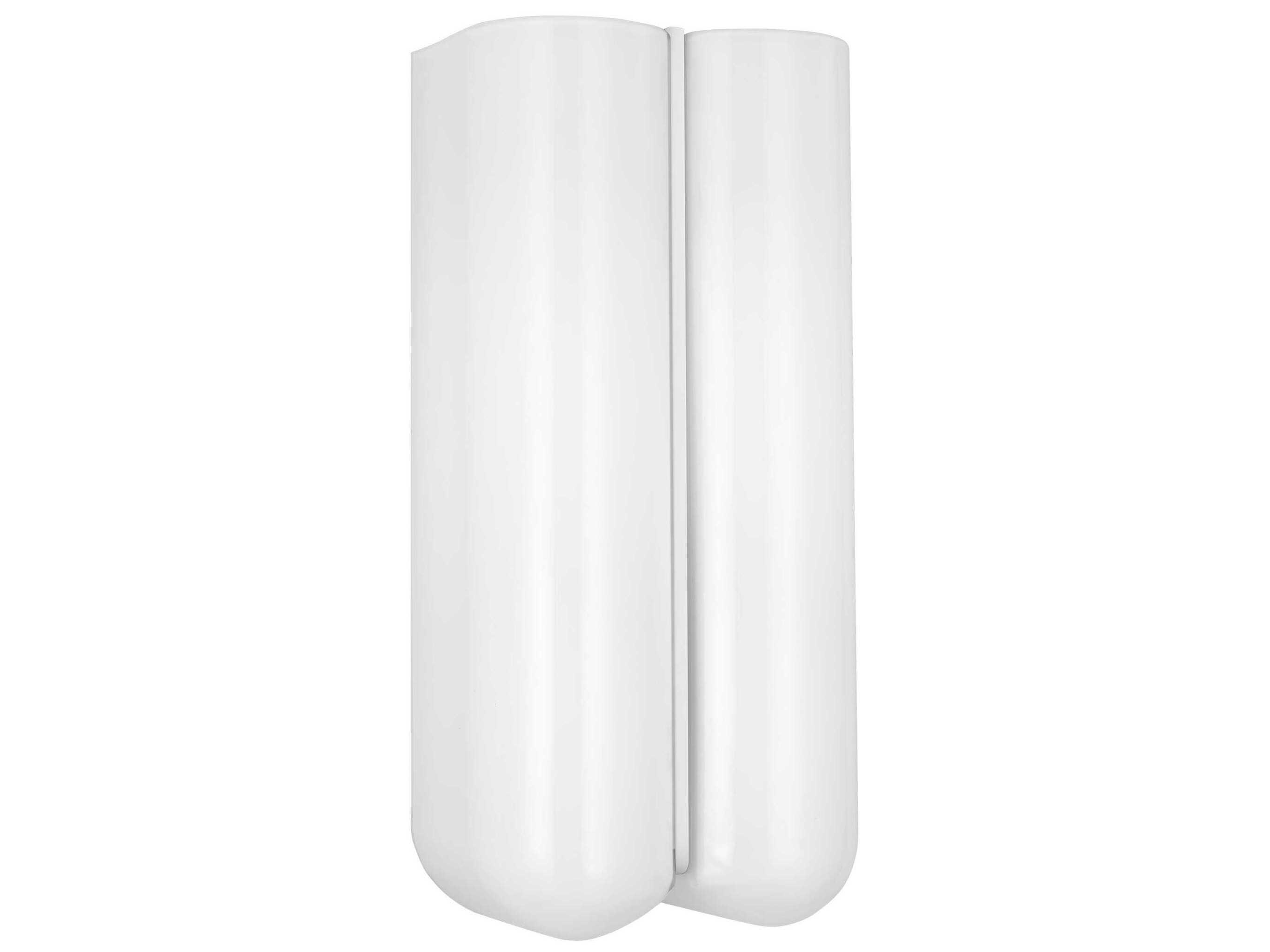 Visual Comfort Studio Cheverny 1-Light Matte White Wall Sconce