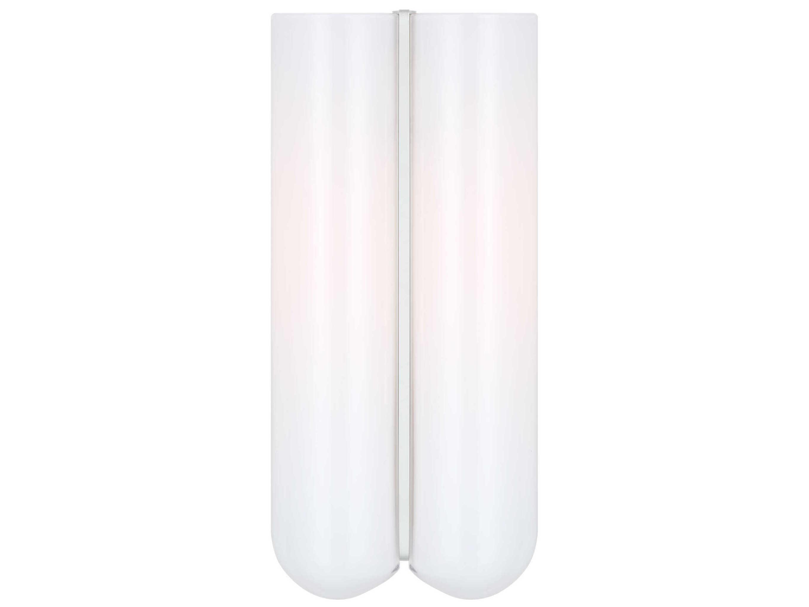 Visual Comfort Studio Cheverny 1-Light Matte White Wall Sconce