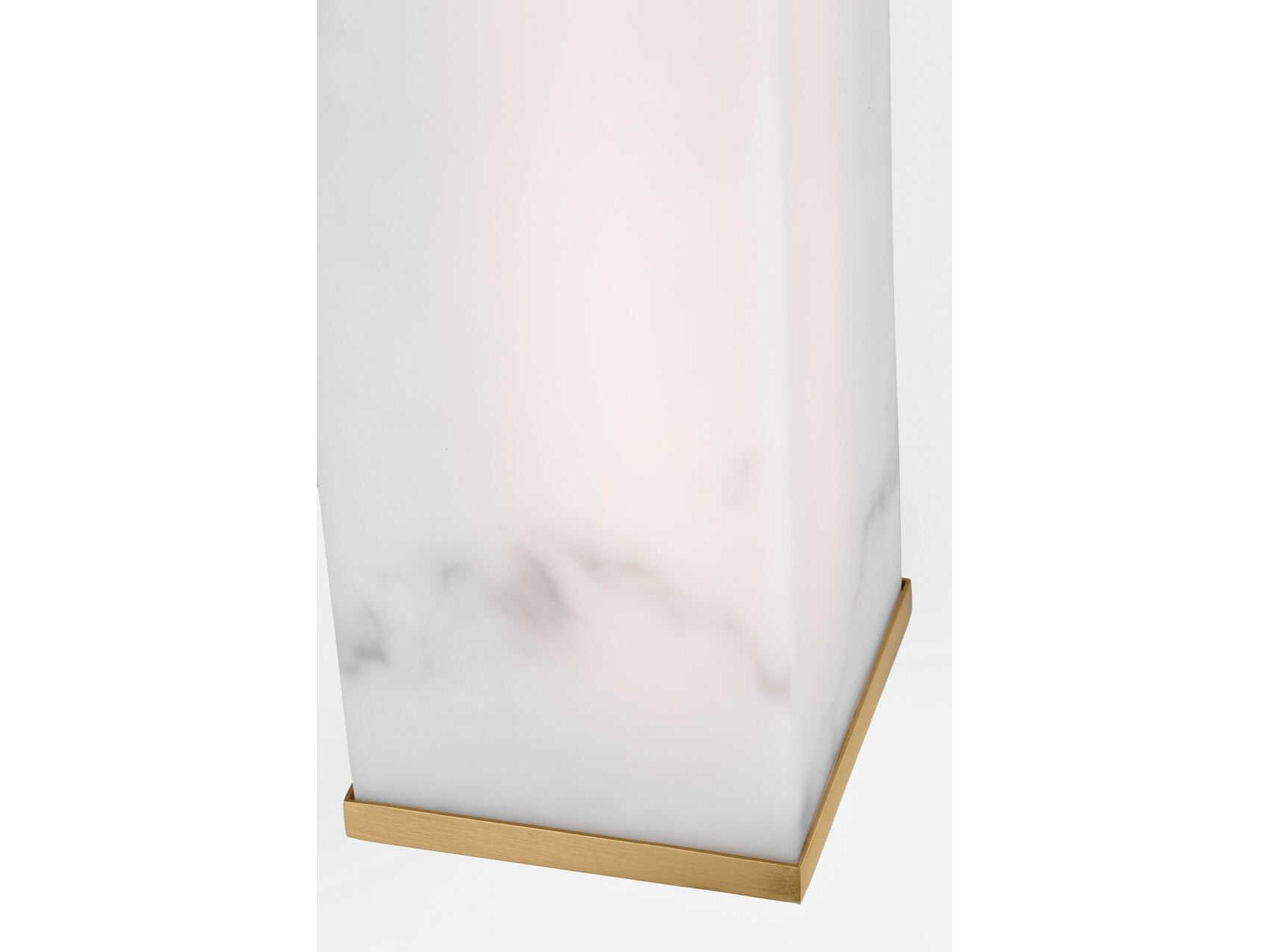 Visual Comfort Studio Cleor Burnished Brass Vanity Light