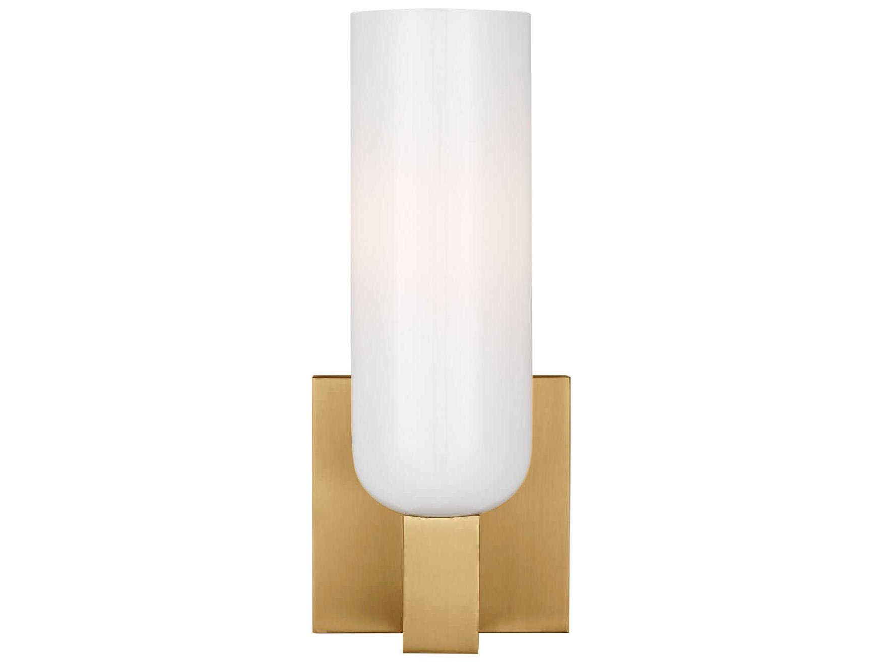 Visual Comfort Studio Maroux 1-Light Burnished Brass Wall Sconce