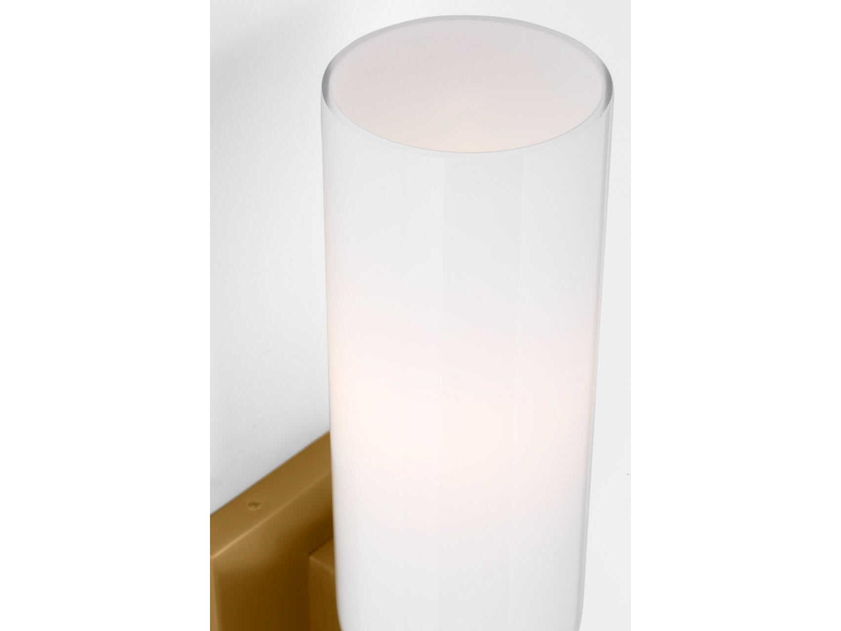 Visual Comfort Studio Maroux 1-Light Burnished Brass Wall Sconce