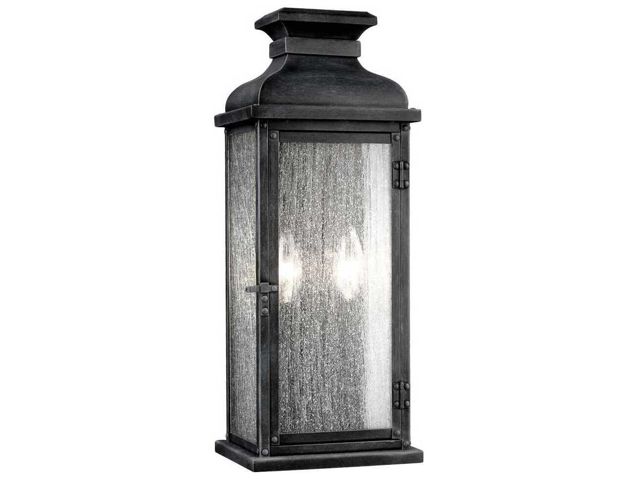 Visual Comfort Studio Pediment 2 - Light Outdoor Wall Light