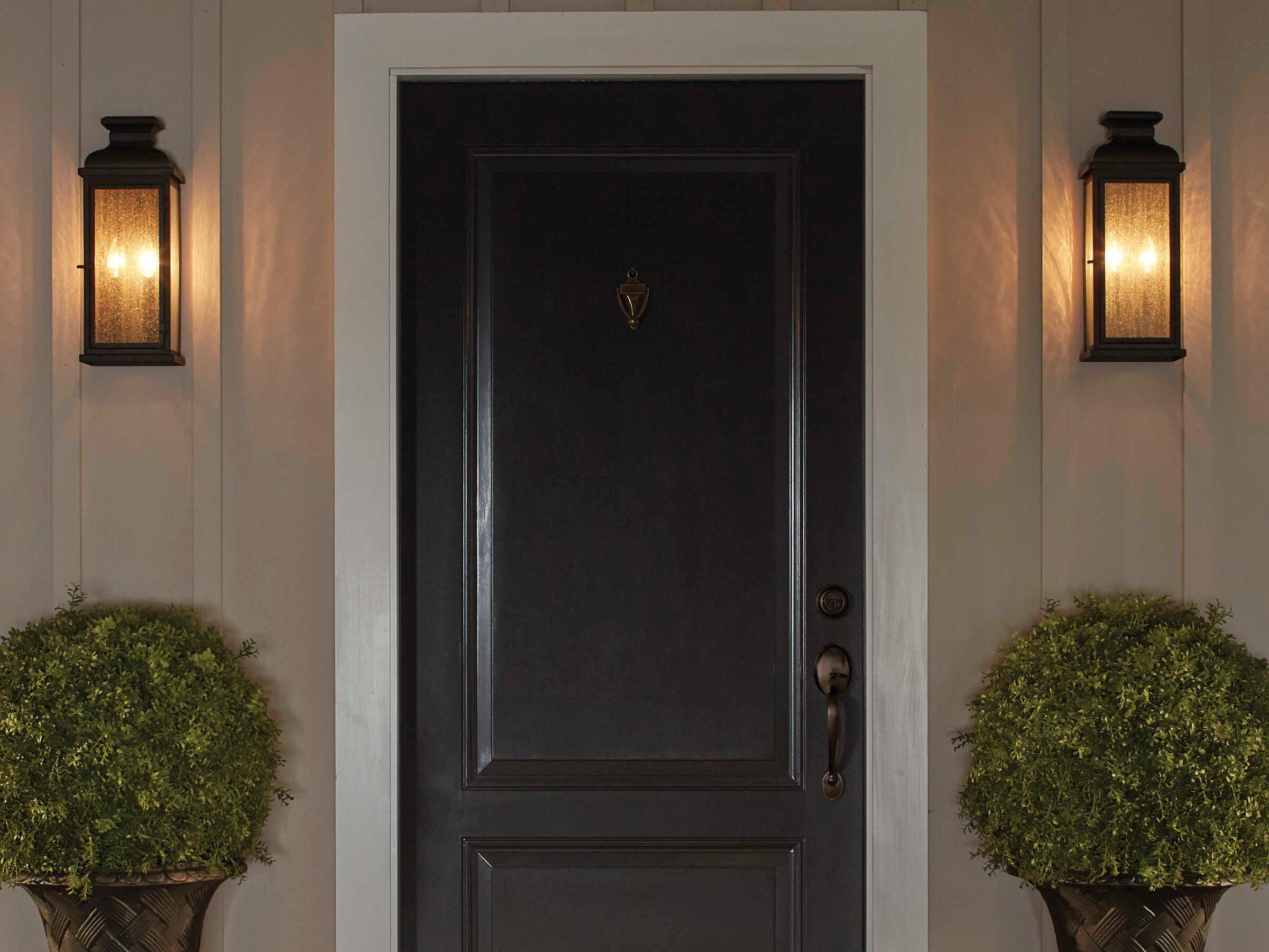 Visual Comfort Studio Pediment 2 - Light Outdoor Wall Light