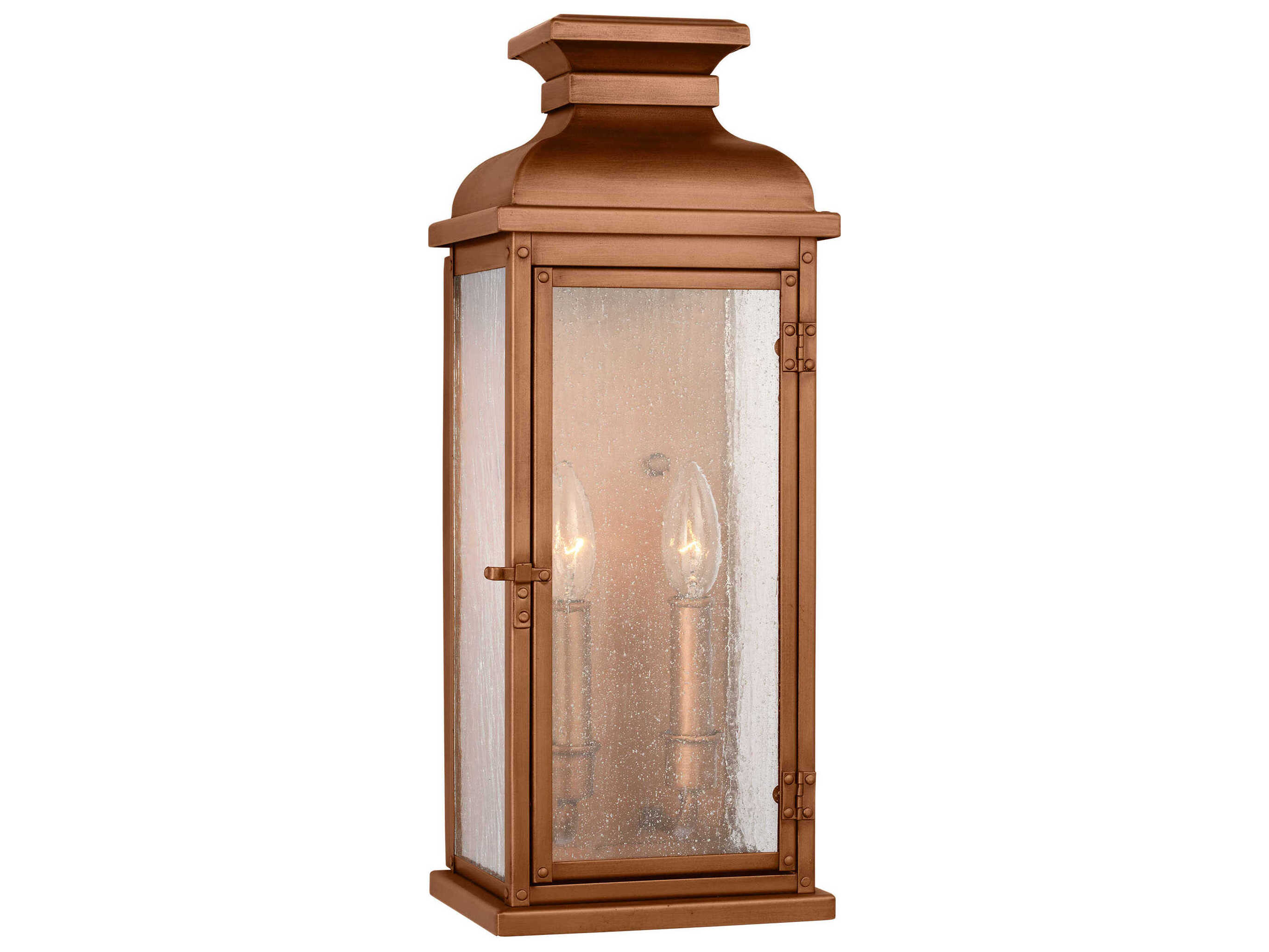 Visual Comfort Studio Pediment 2-Light Outdoor Wall Light